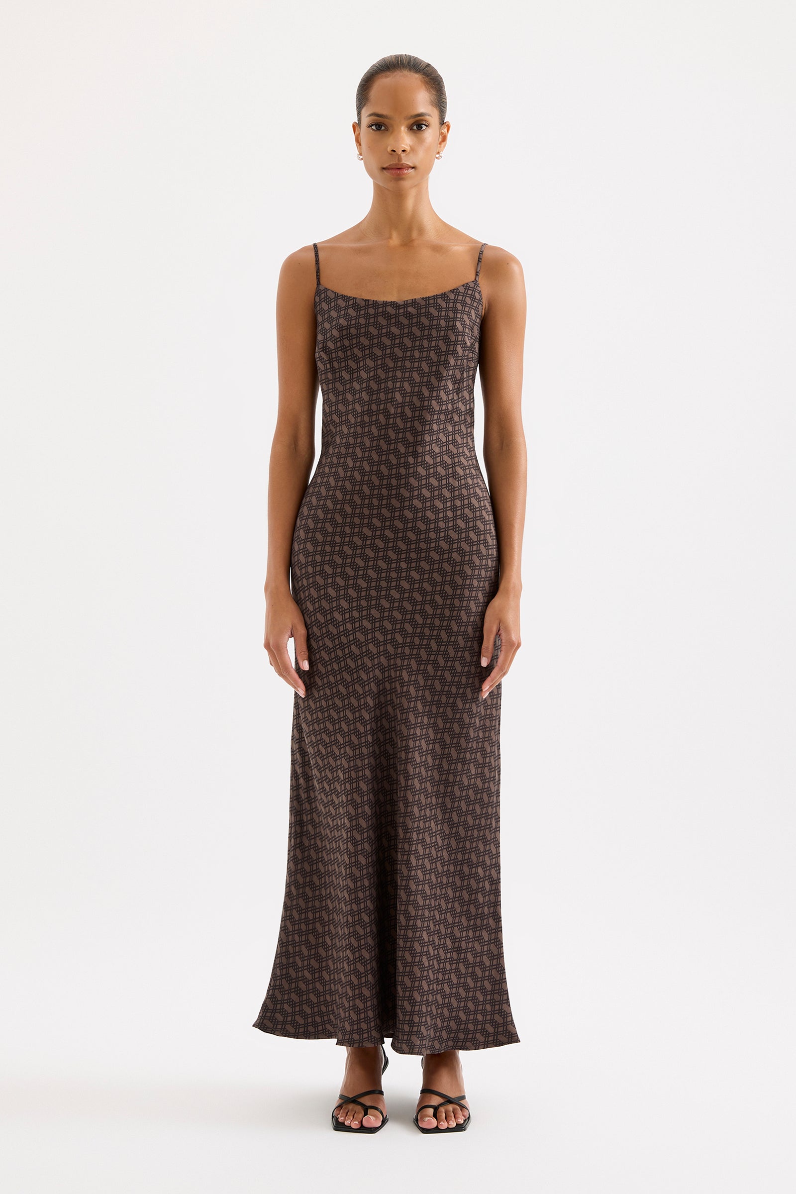 nude lucy brown maxi dress Shop Margot Maxi Dress main image 1