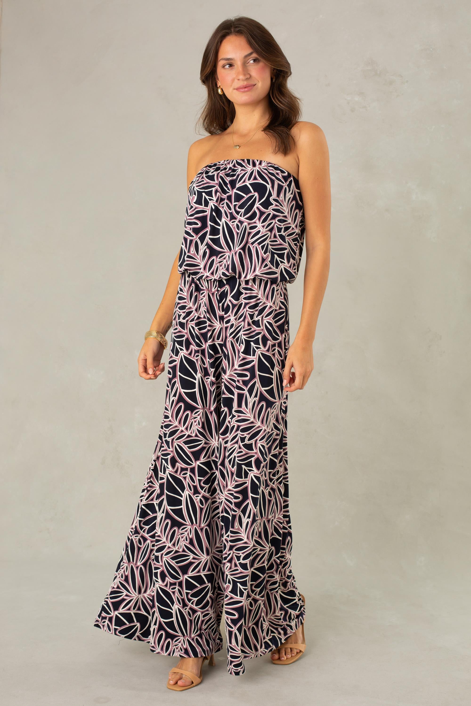 Ari Strapless Easy Jumpsuit – South Moon Under