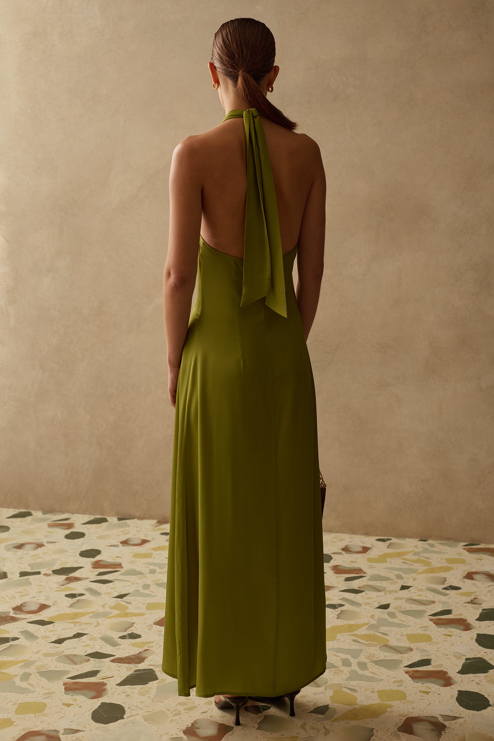 The Savannah Dress Green Multi / M