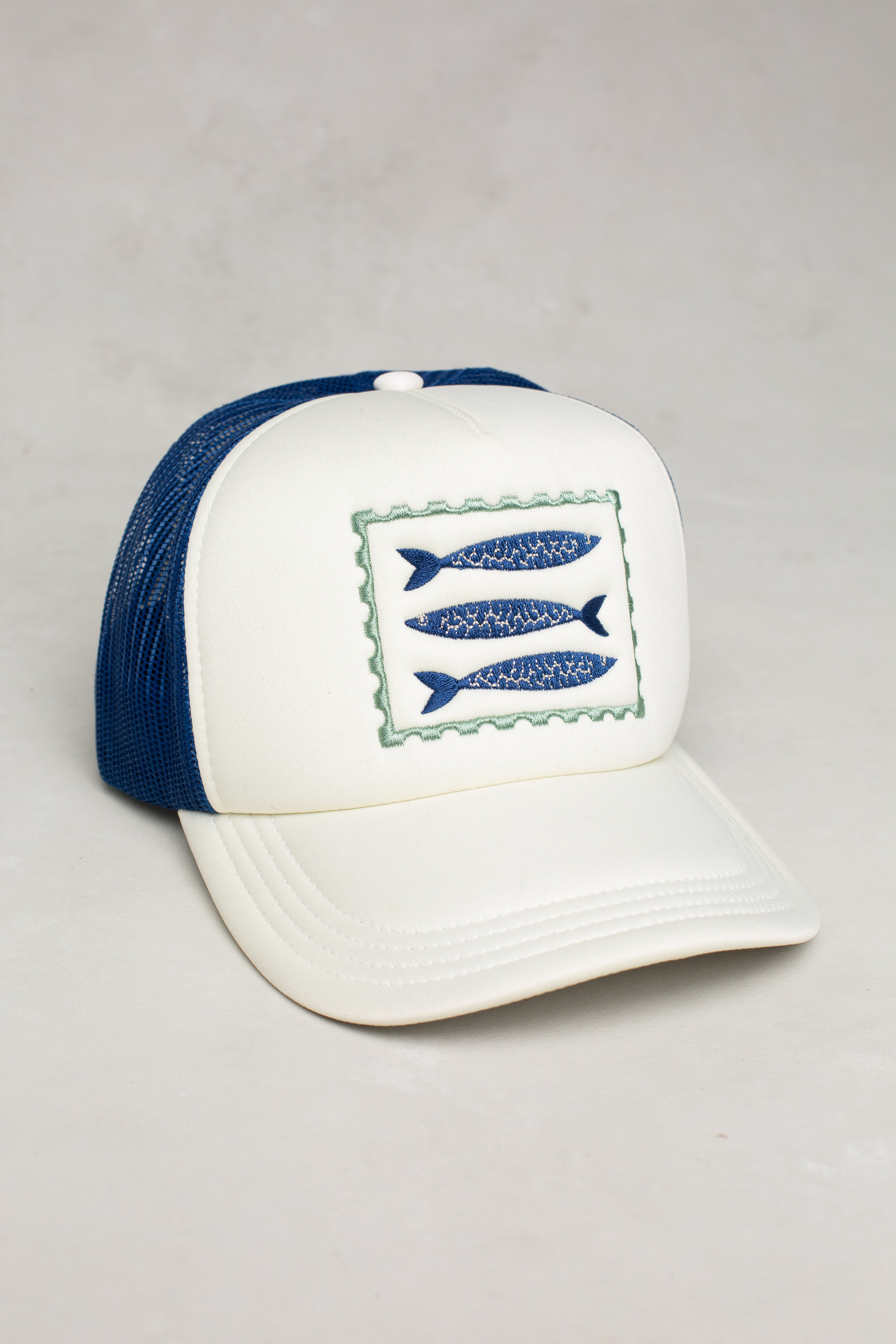 Sardines Coastal Trucker Hat