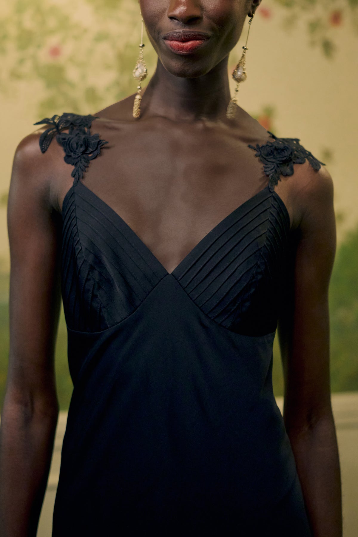 Black Maxi Slip Dress