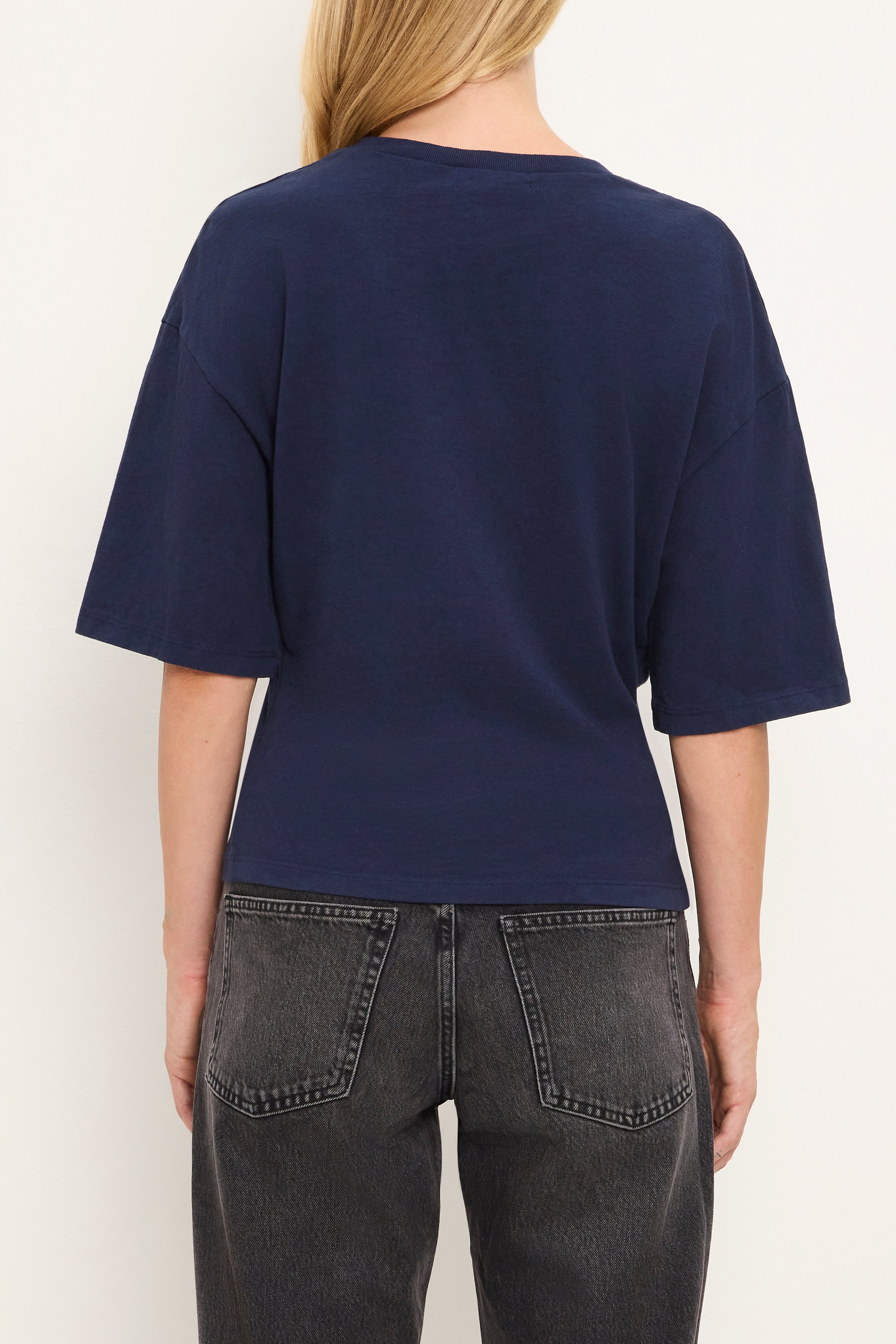 Zinnia Side Pleated Tee