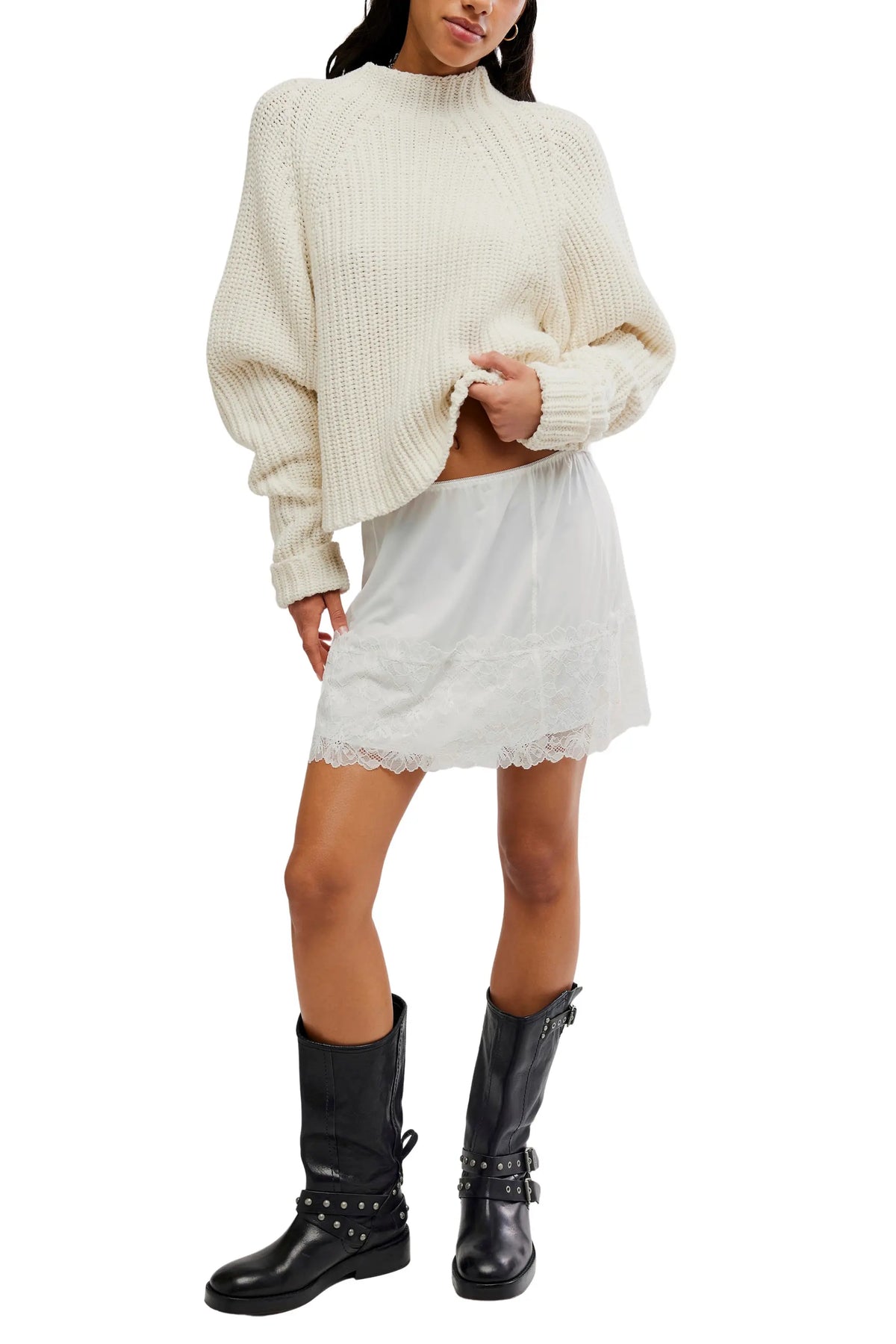 Low Tide Pullover In Marshmellow