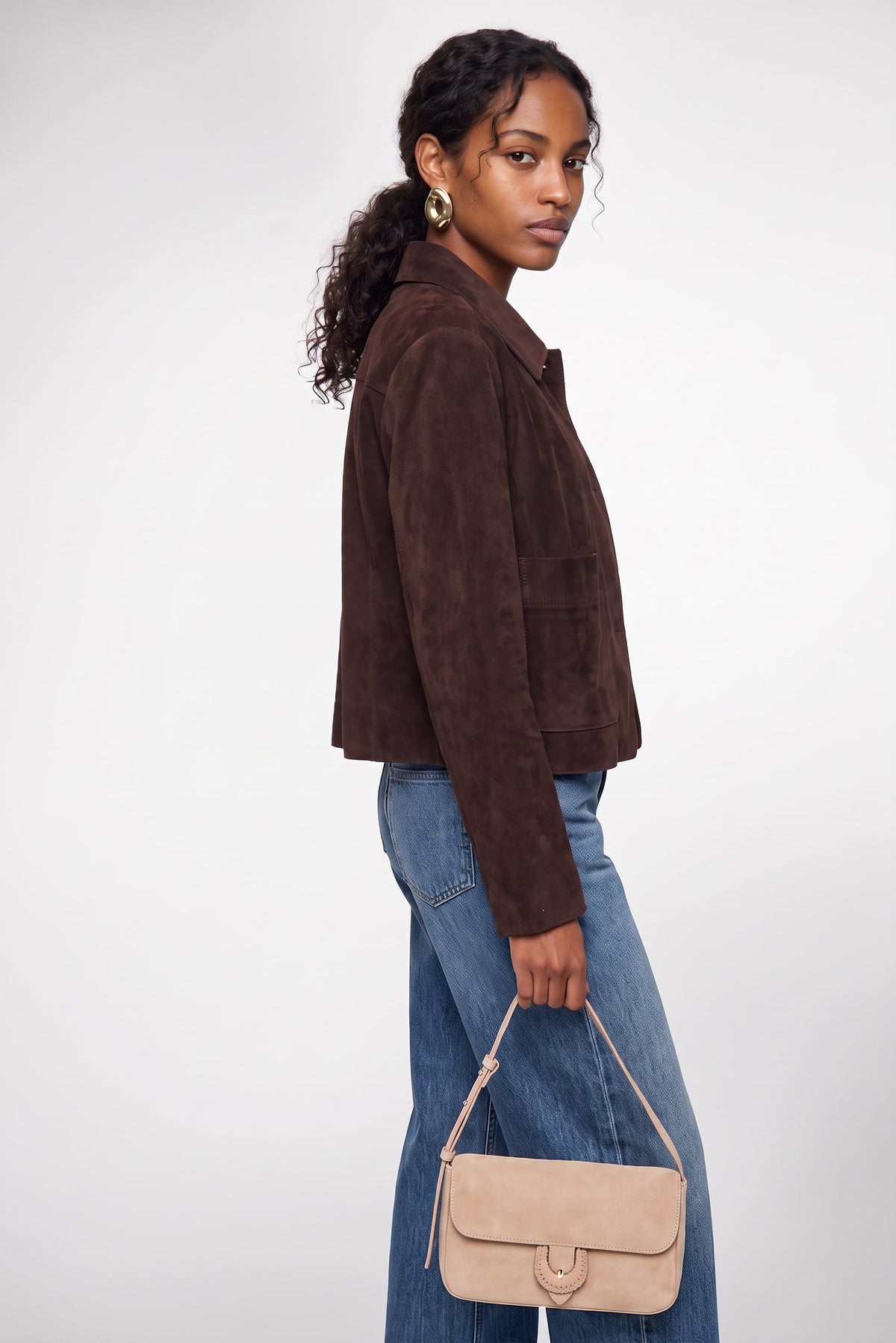 Sophie Suede Jacket