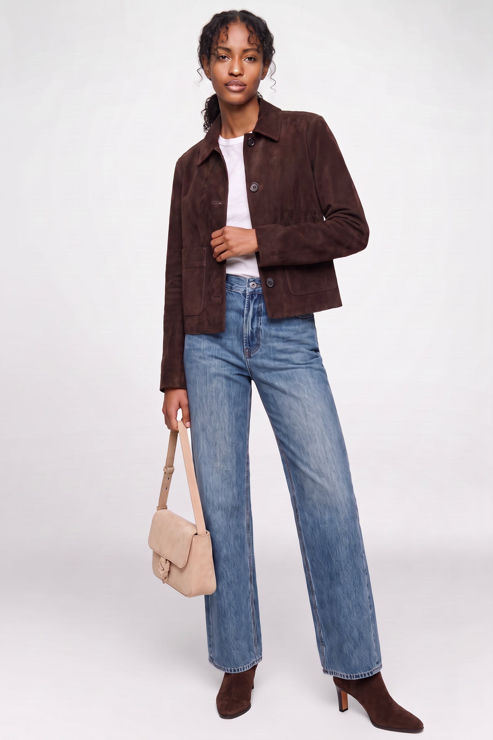 Sophie Suede Jacket