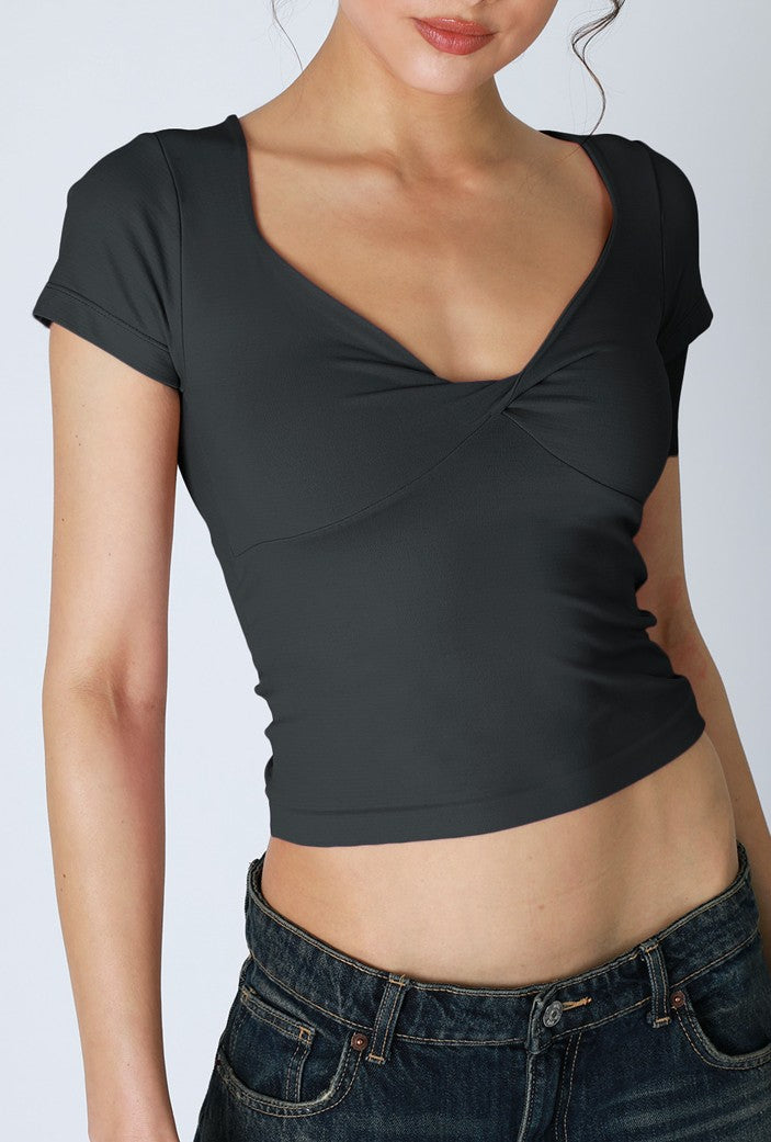 Double Twist Short Sleeve