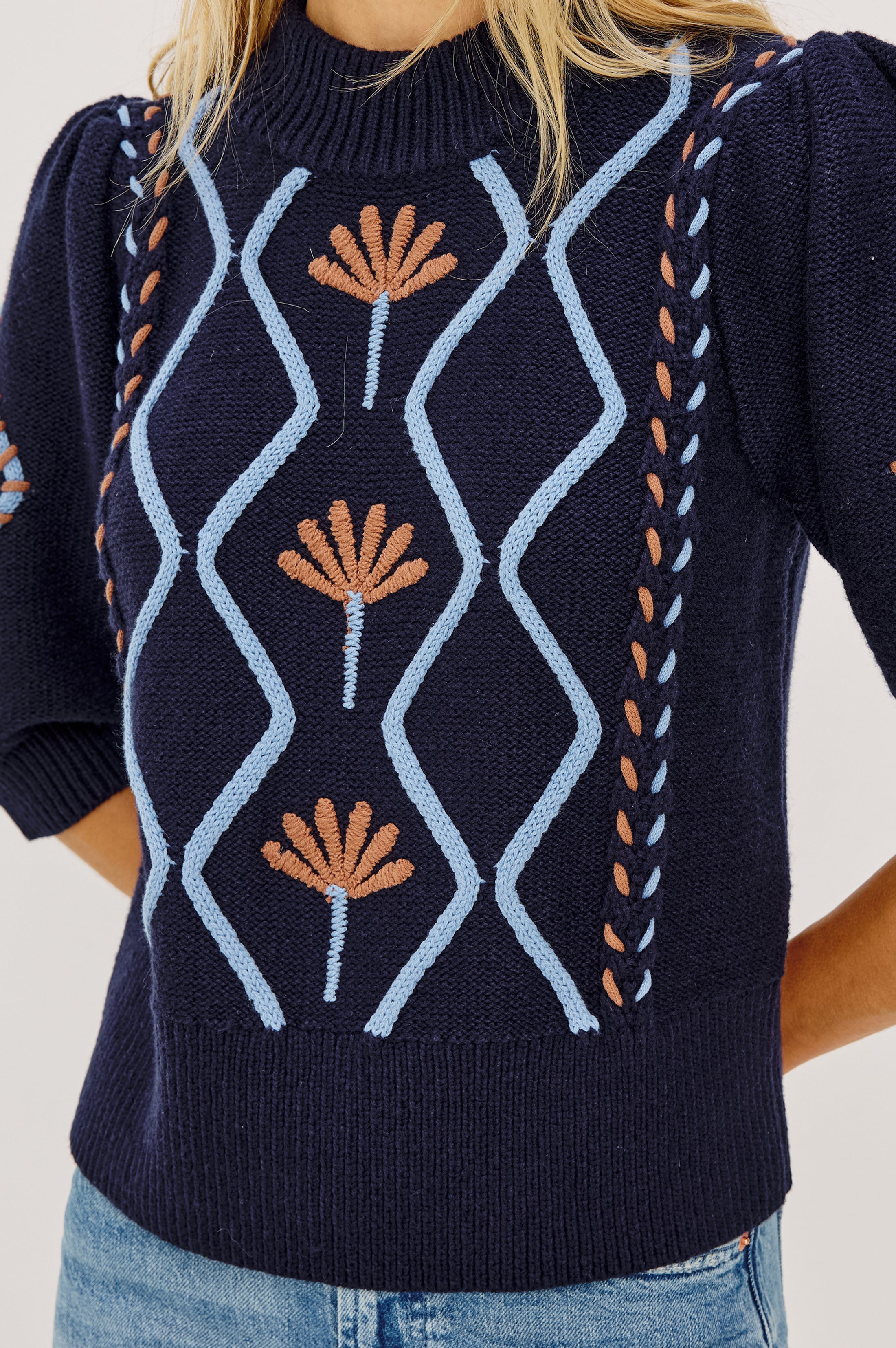 Addy Short Sleeve Sweater