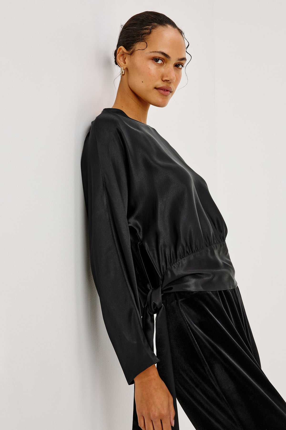Opal Top In Black