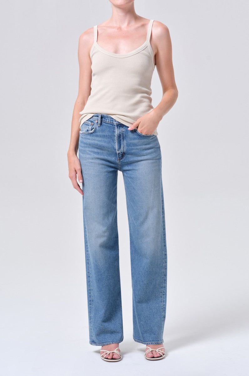 Ren High Rise Wide Leg In Measure