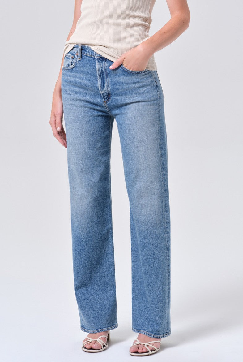 Ren High Rise Wide Leg In Measure