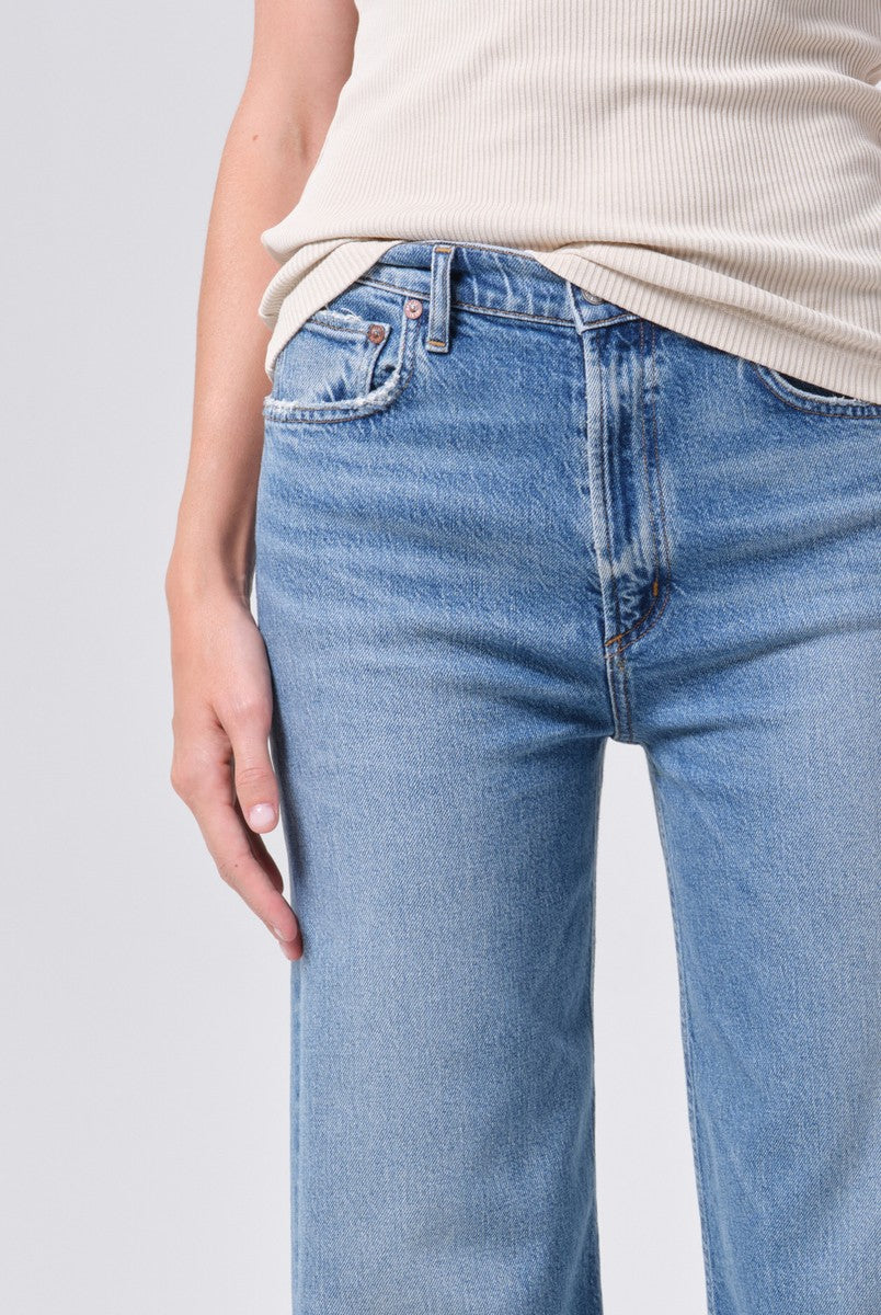 Ren High Rise Wide Leg In Measure