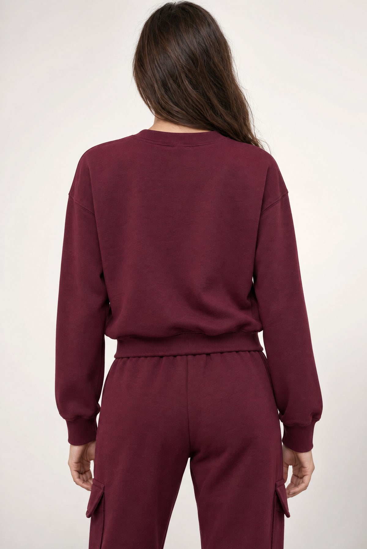 Scuba Crew Neck In Wine