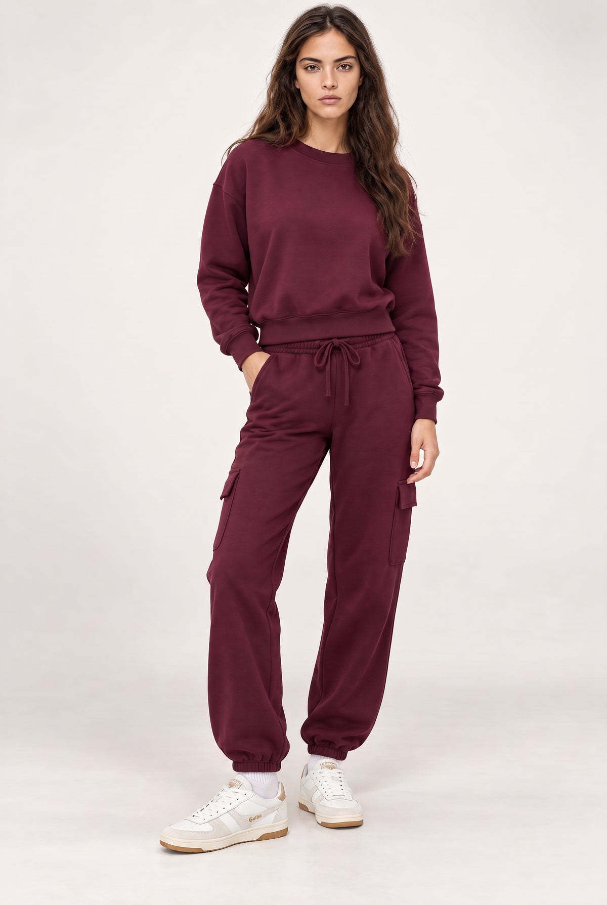Scuba Crew Neck In Wine