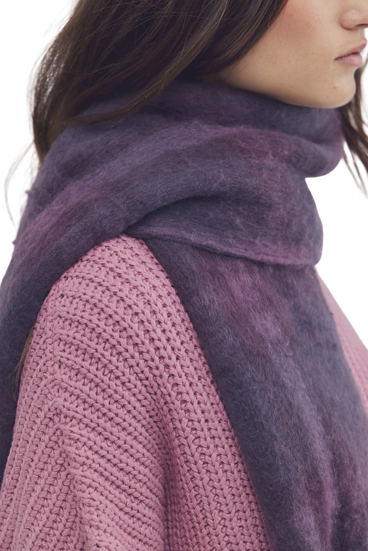 Highland Plaid Skinny Scarf