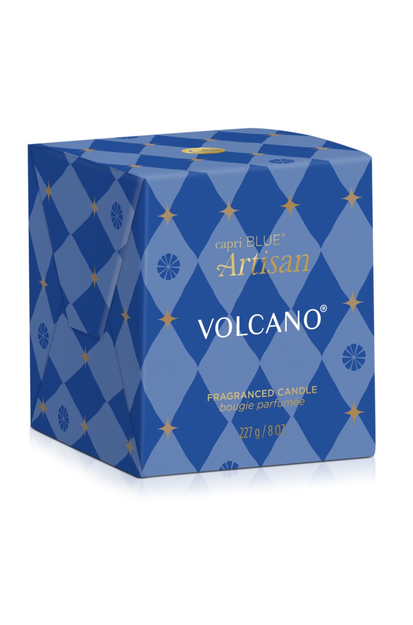 Volcano 8 Oz Boxed Candle In Winter Bazaar
