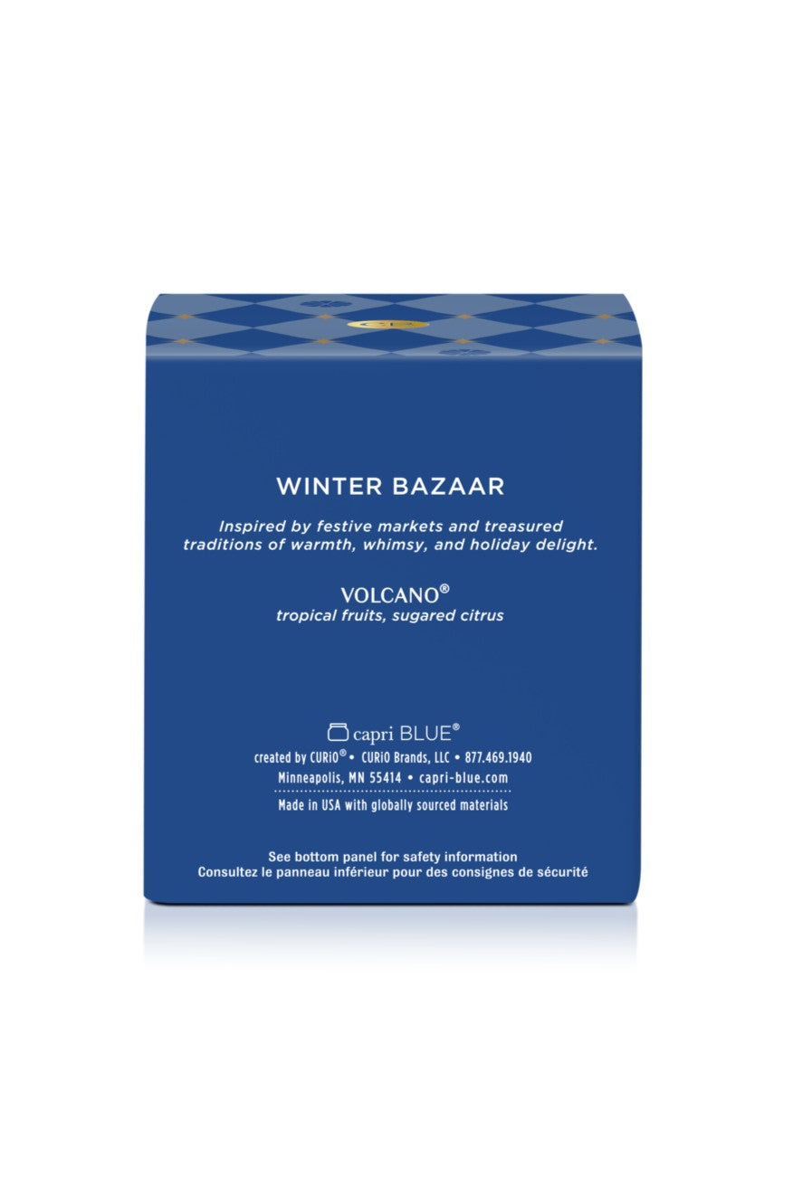 Volcano 8 Oz Boxed Candle In Winter Bazaar