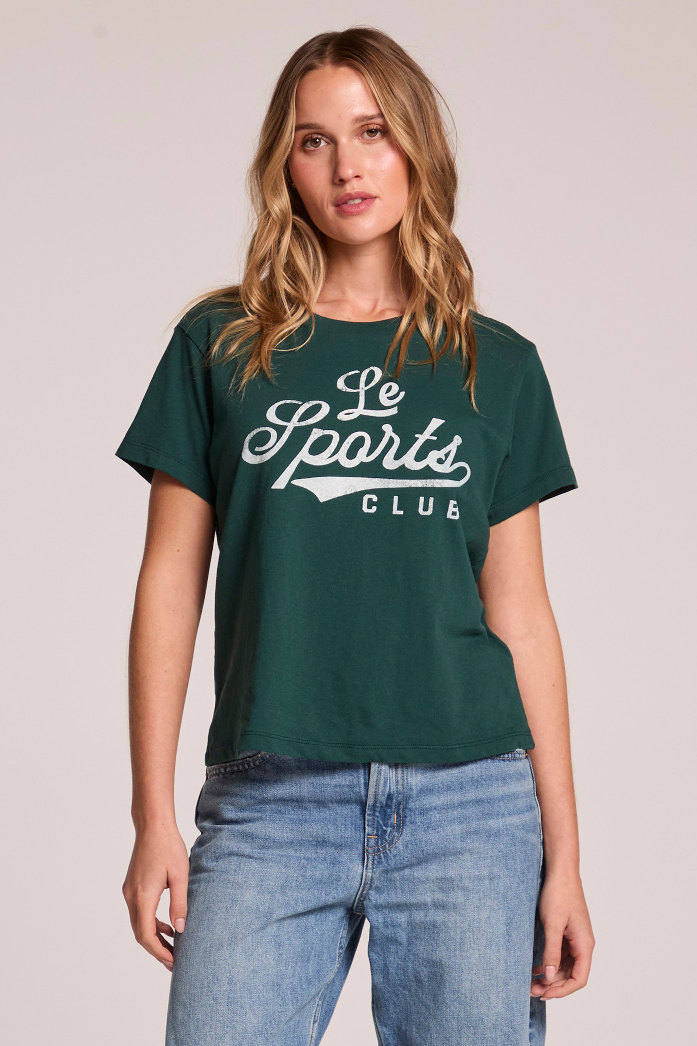 Le Sports Club Tee In Pine