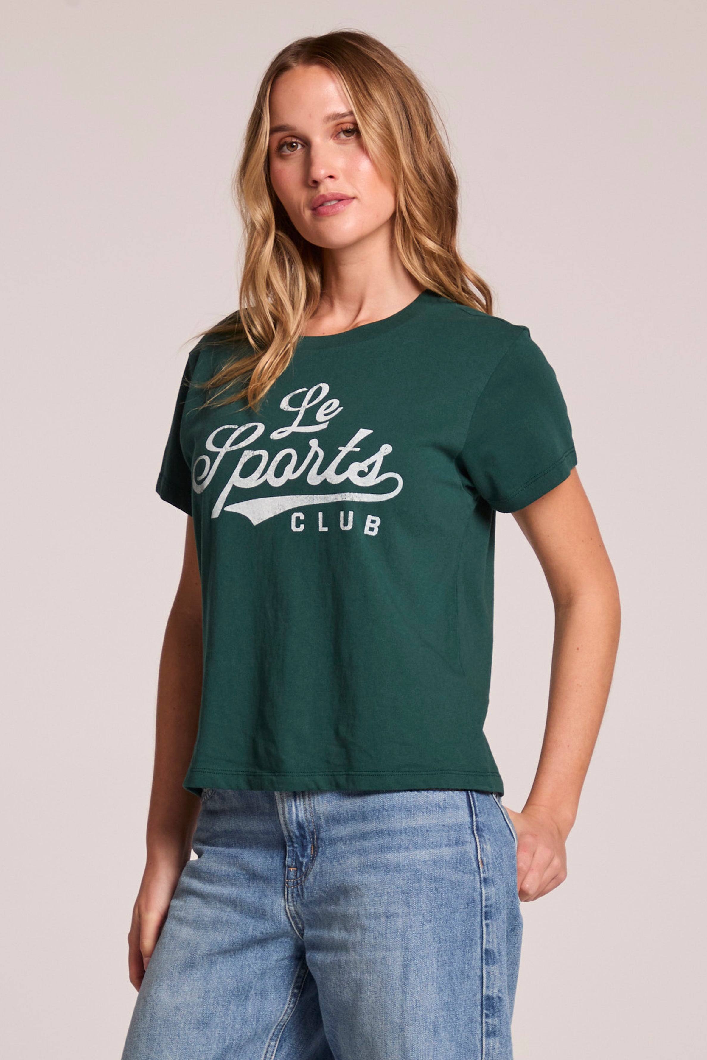 Le Sports Club Tee In Pine
