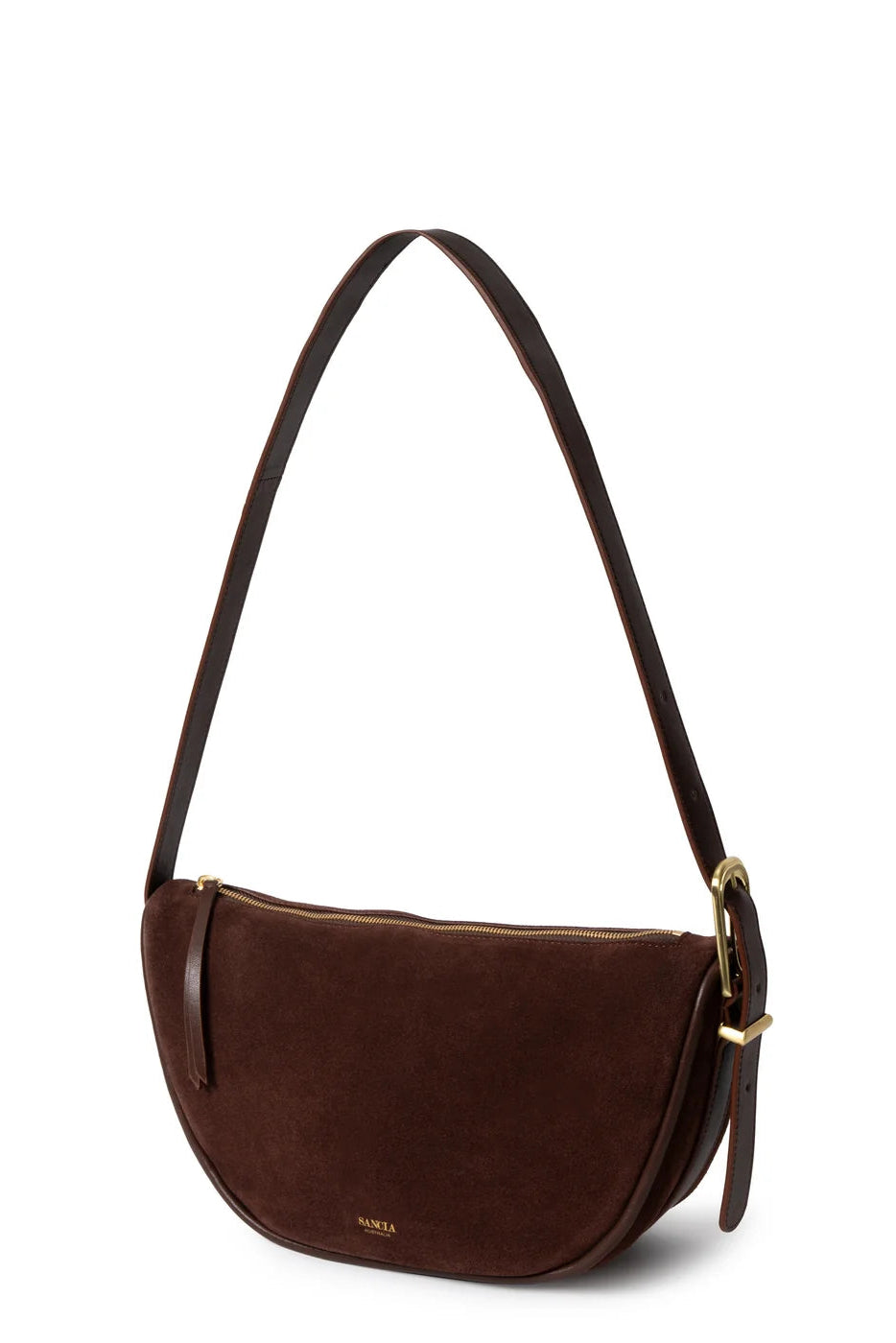 The Osimo Bag In Cocoa Suede