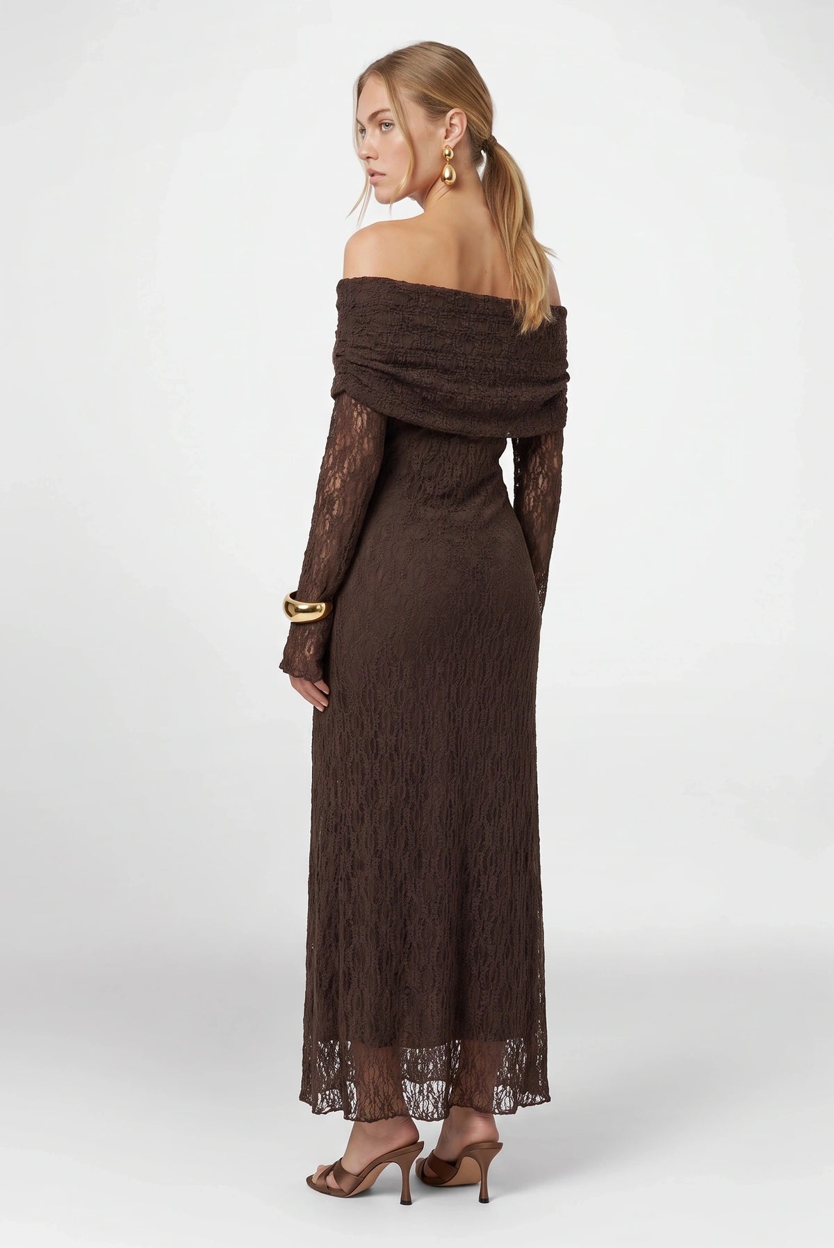 Shaina Off The Shoulder Maxi Dress