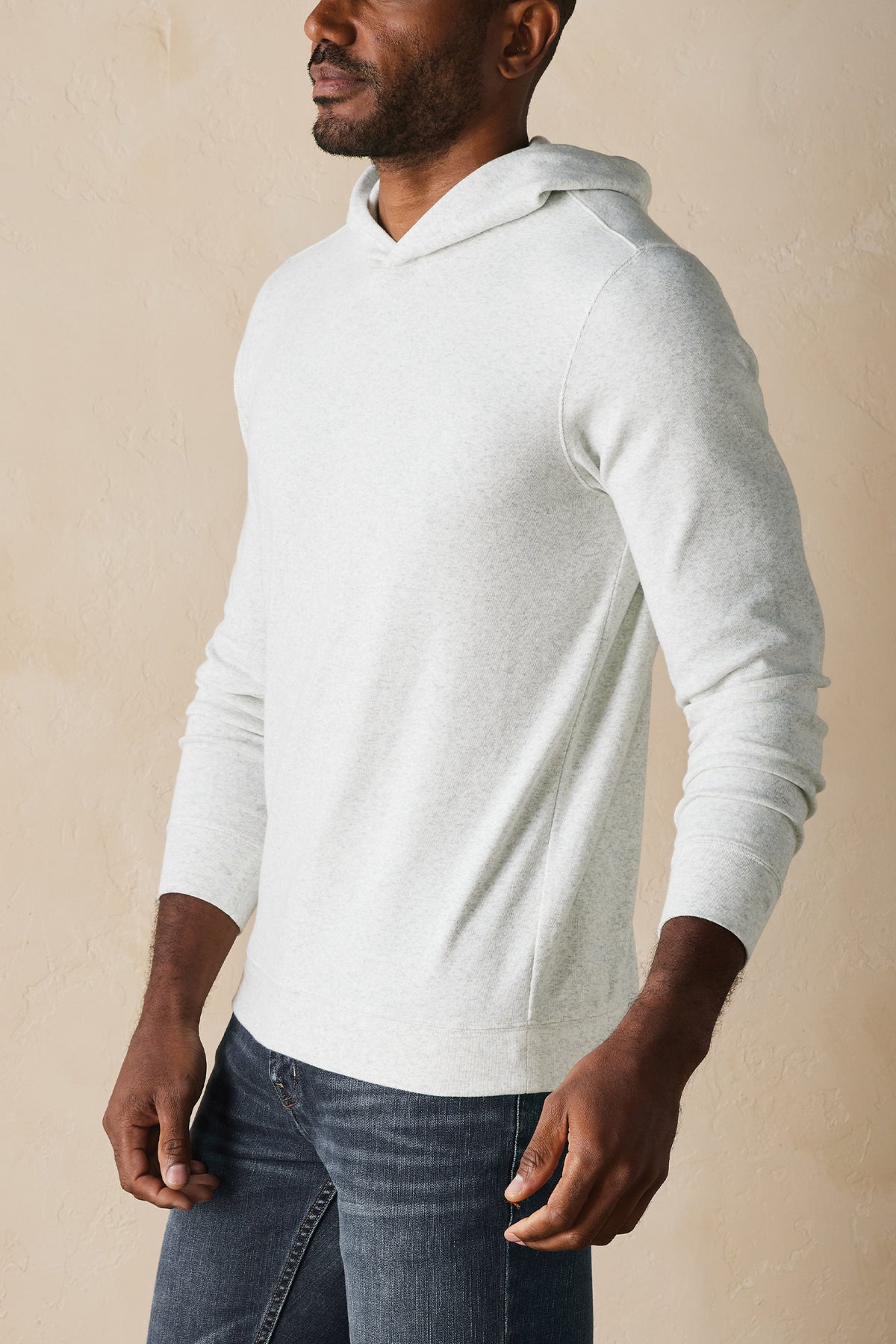 Purmeso Essential Hoodie In Stone