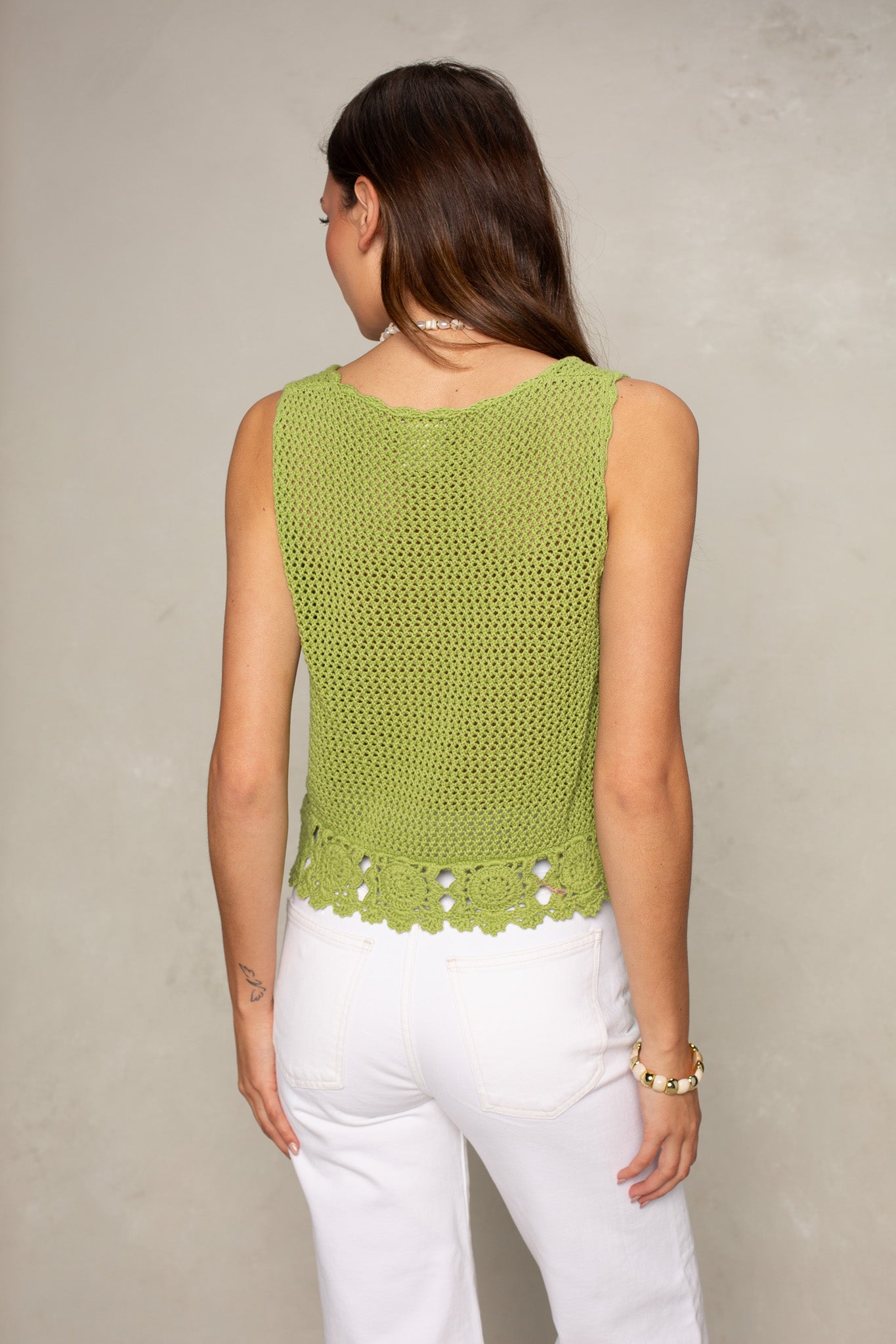 Hannah Crochet Tank