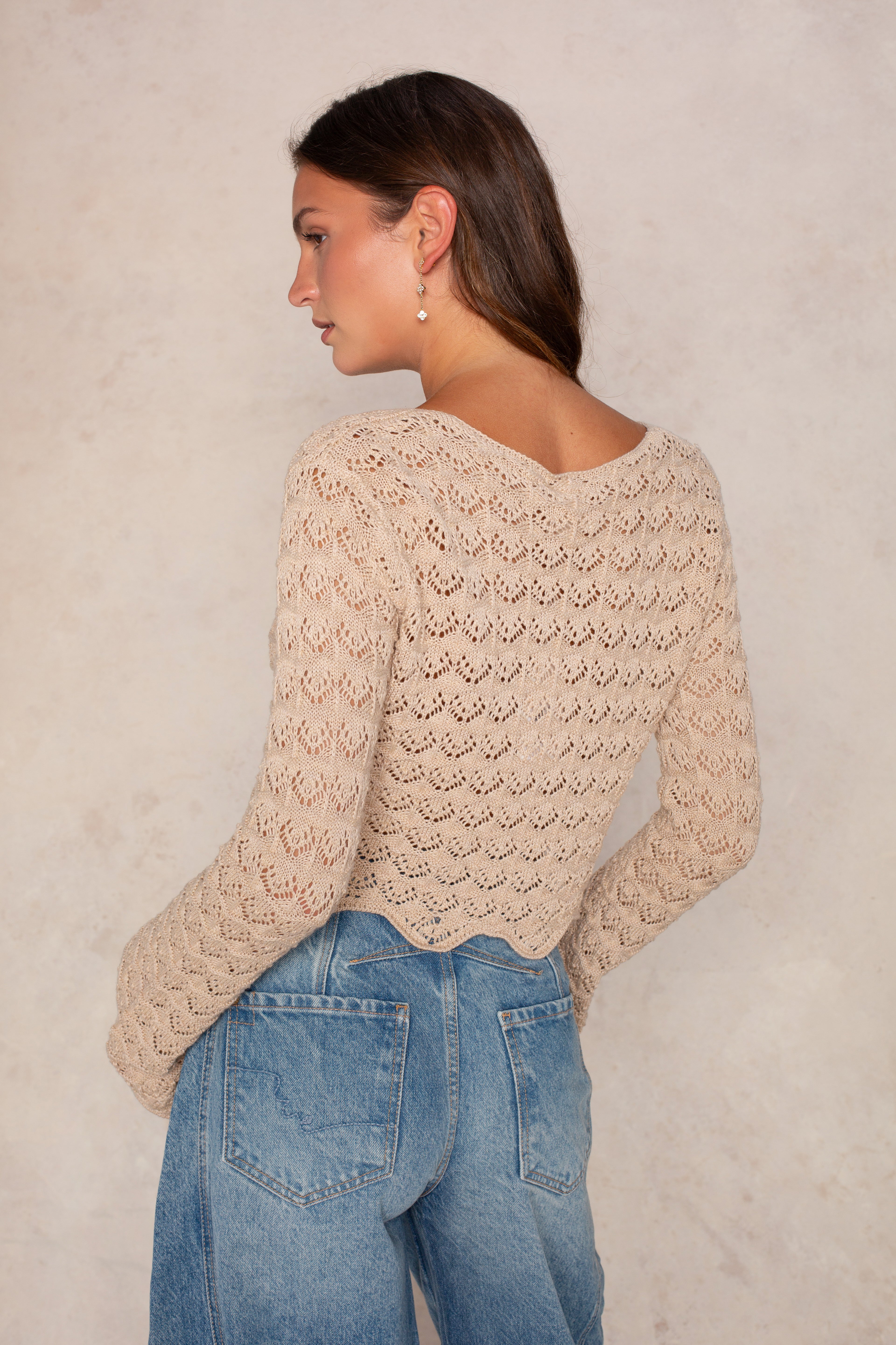 Andrea Two Tie Cardigan
