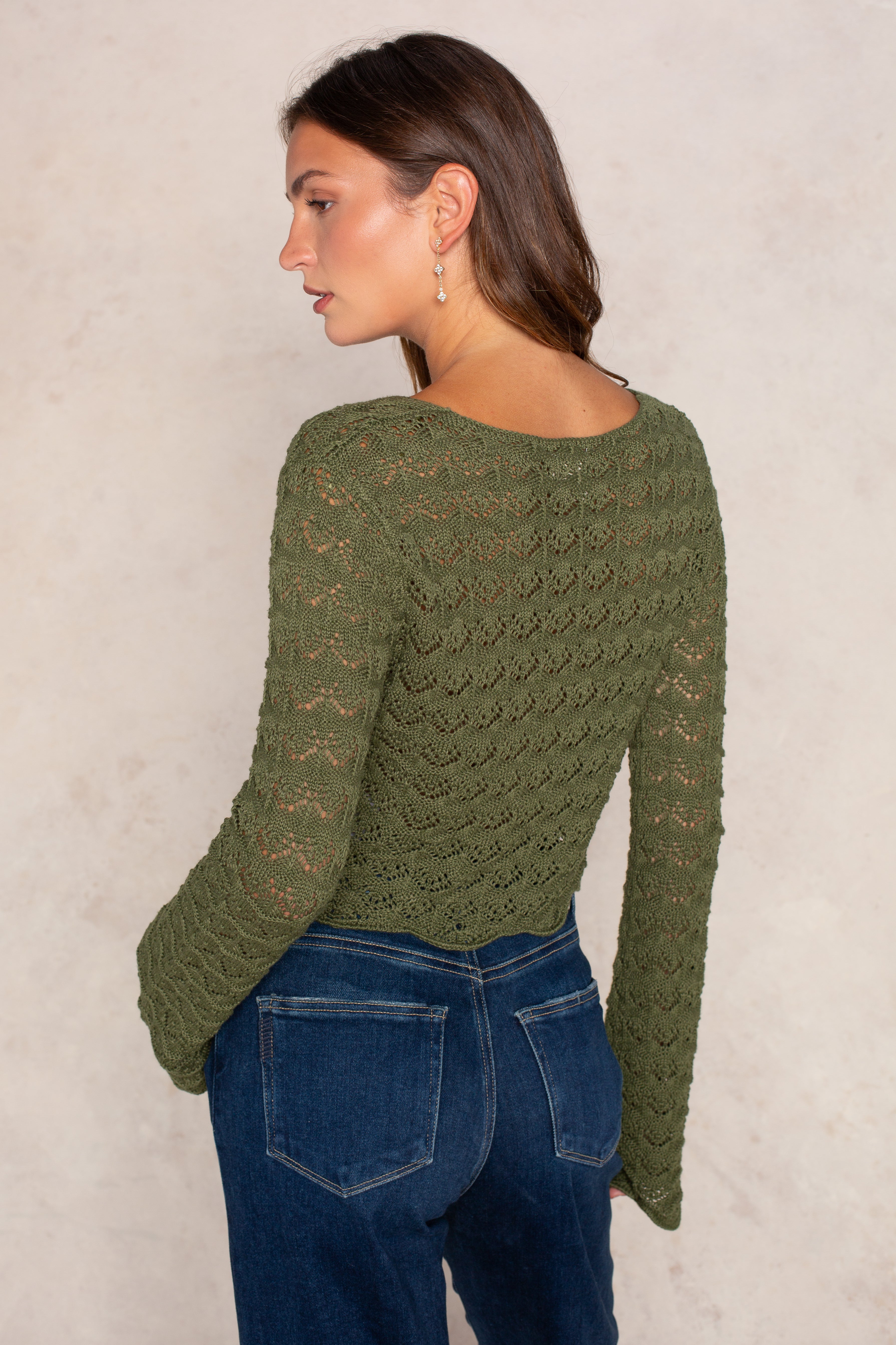 Andrea Two Tie Cardigan
