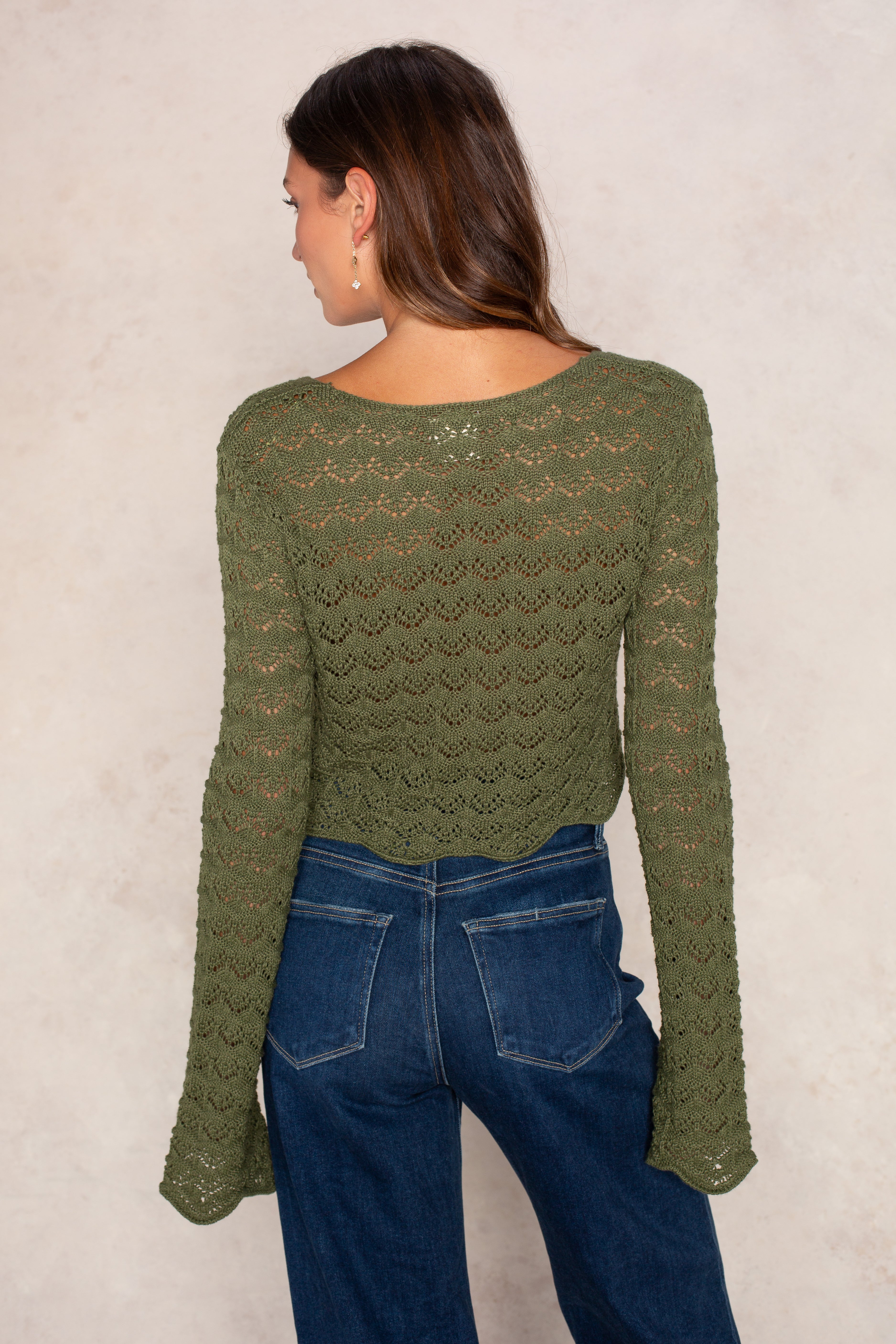 Andrea Two Tie Cardigan