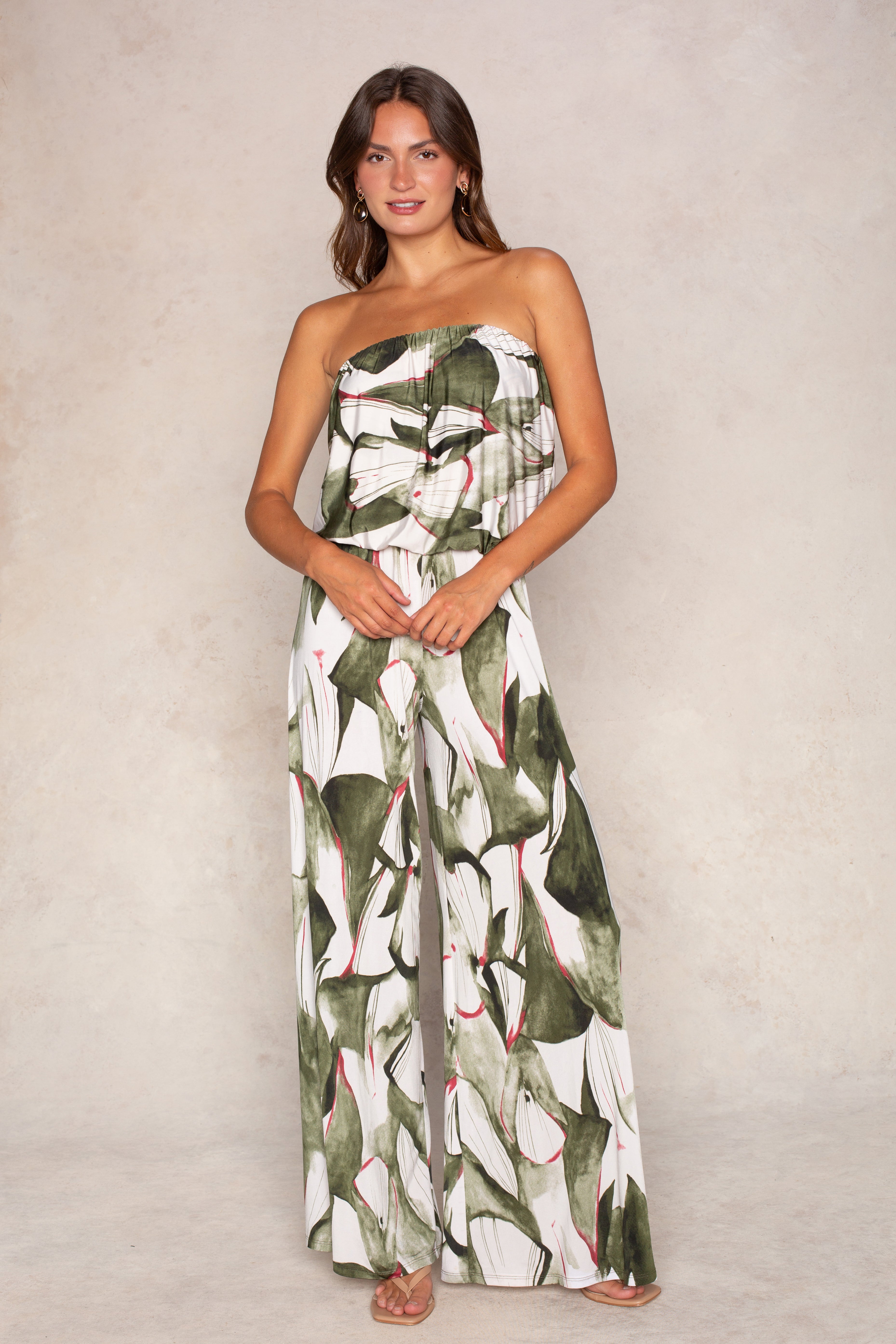 Ari Strapless Easy Jumpsuit