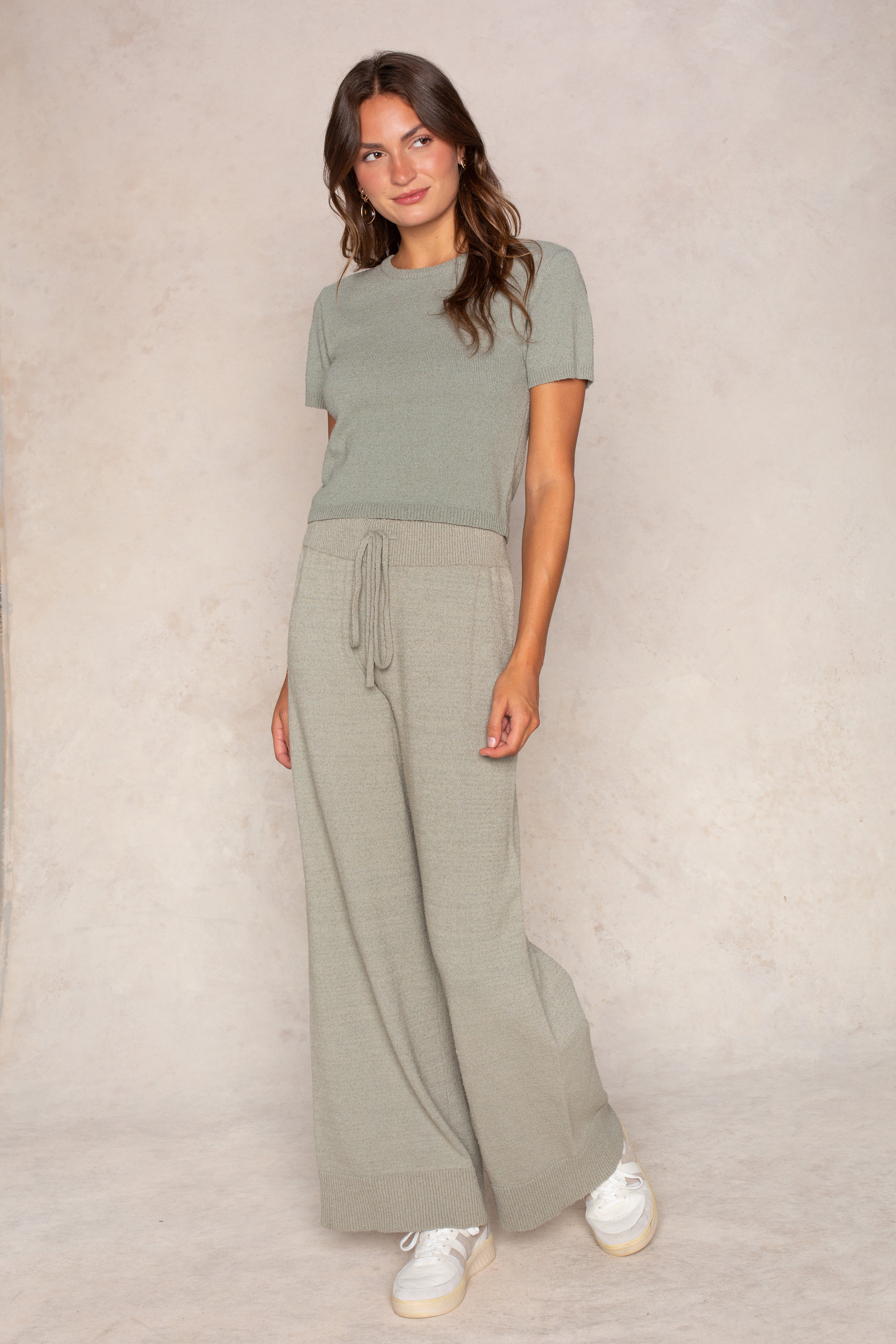 Emilienne Cozy Terry Set Beach Pant