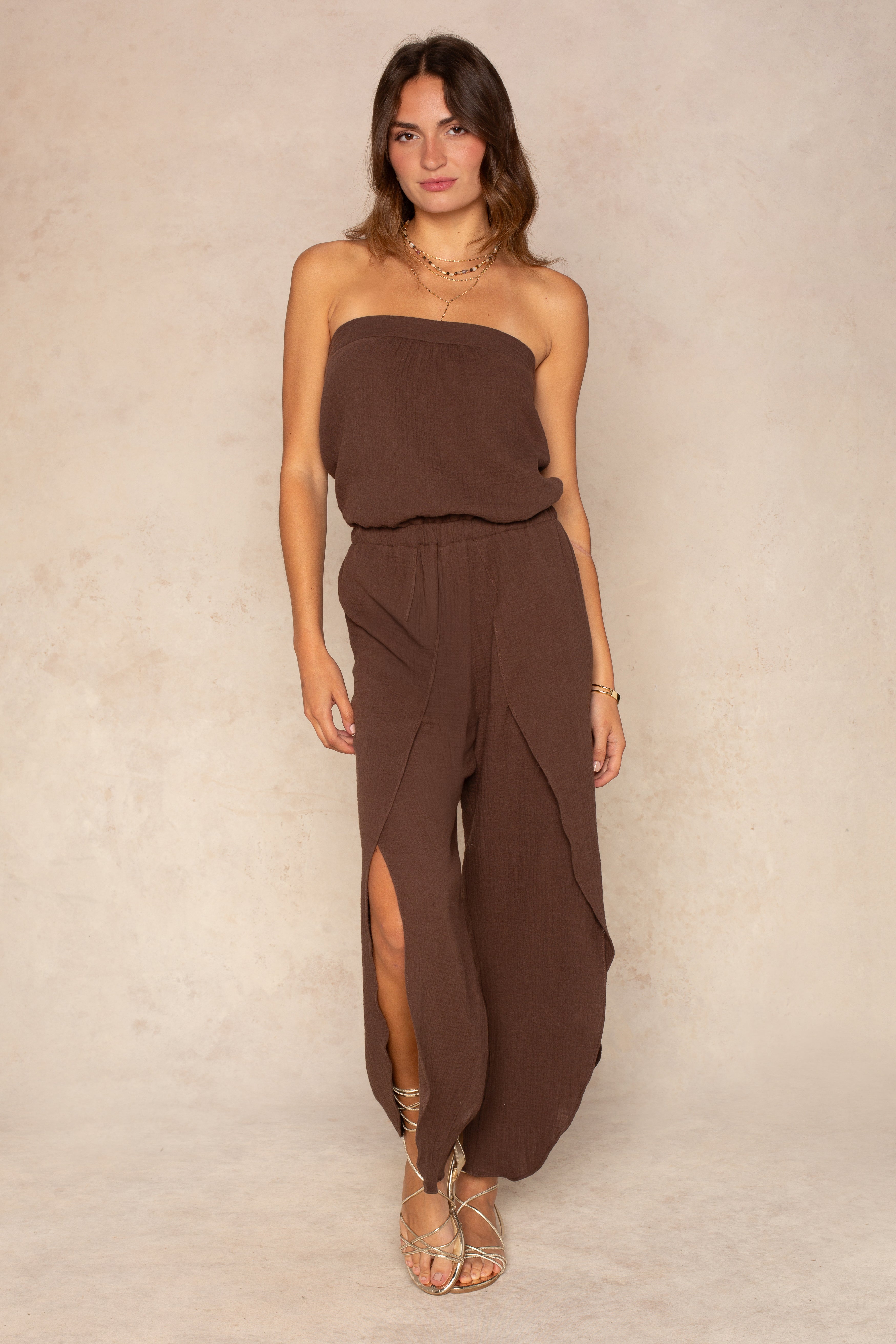 Hallie Gauze Jumpsuit