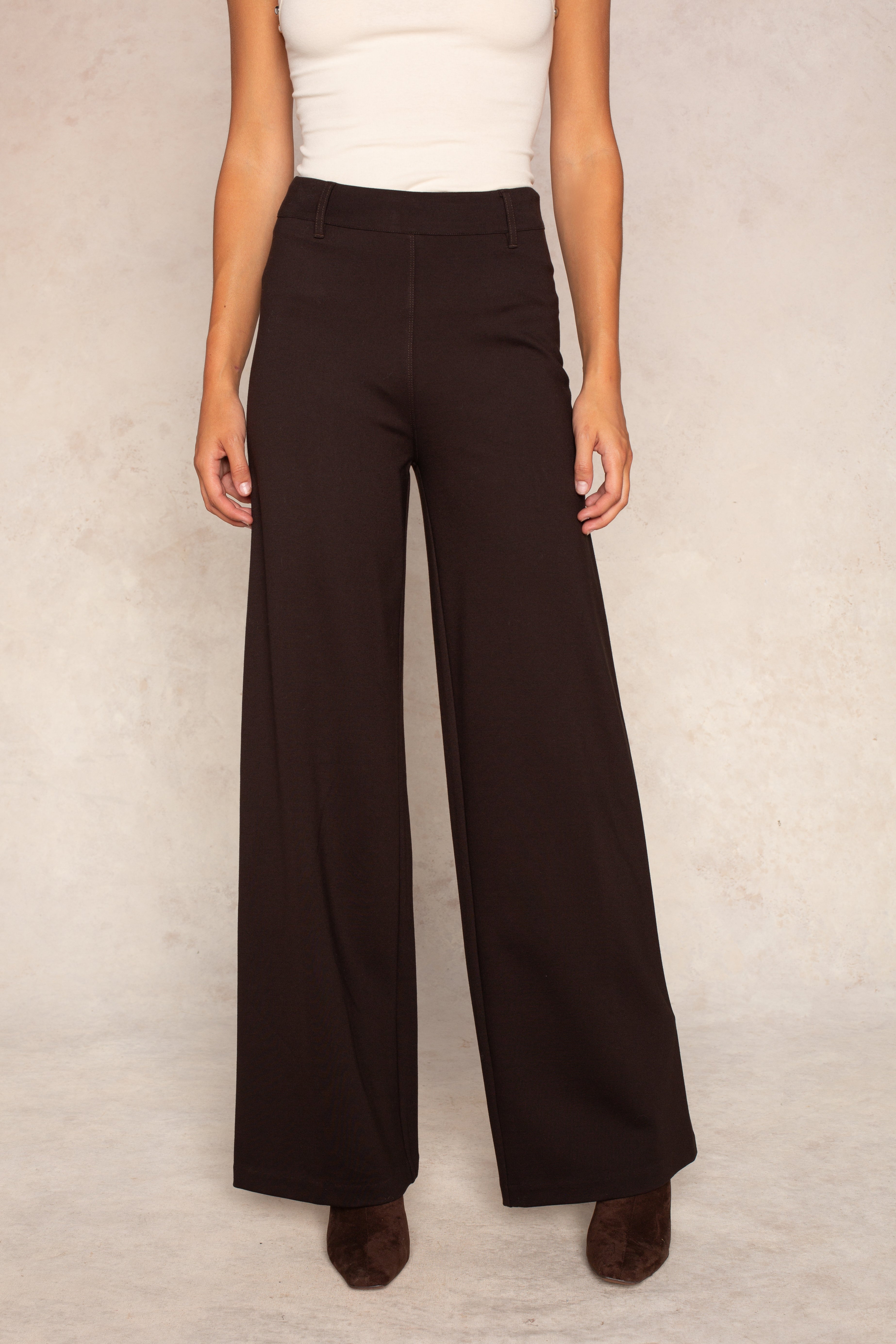 Rachel Wide Leg Ponte