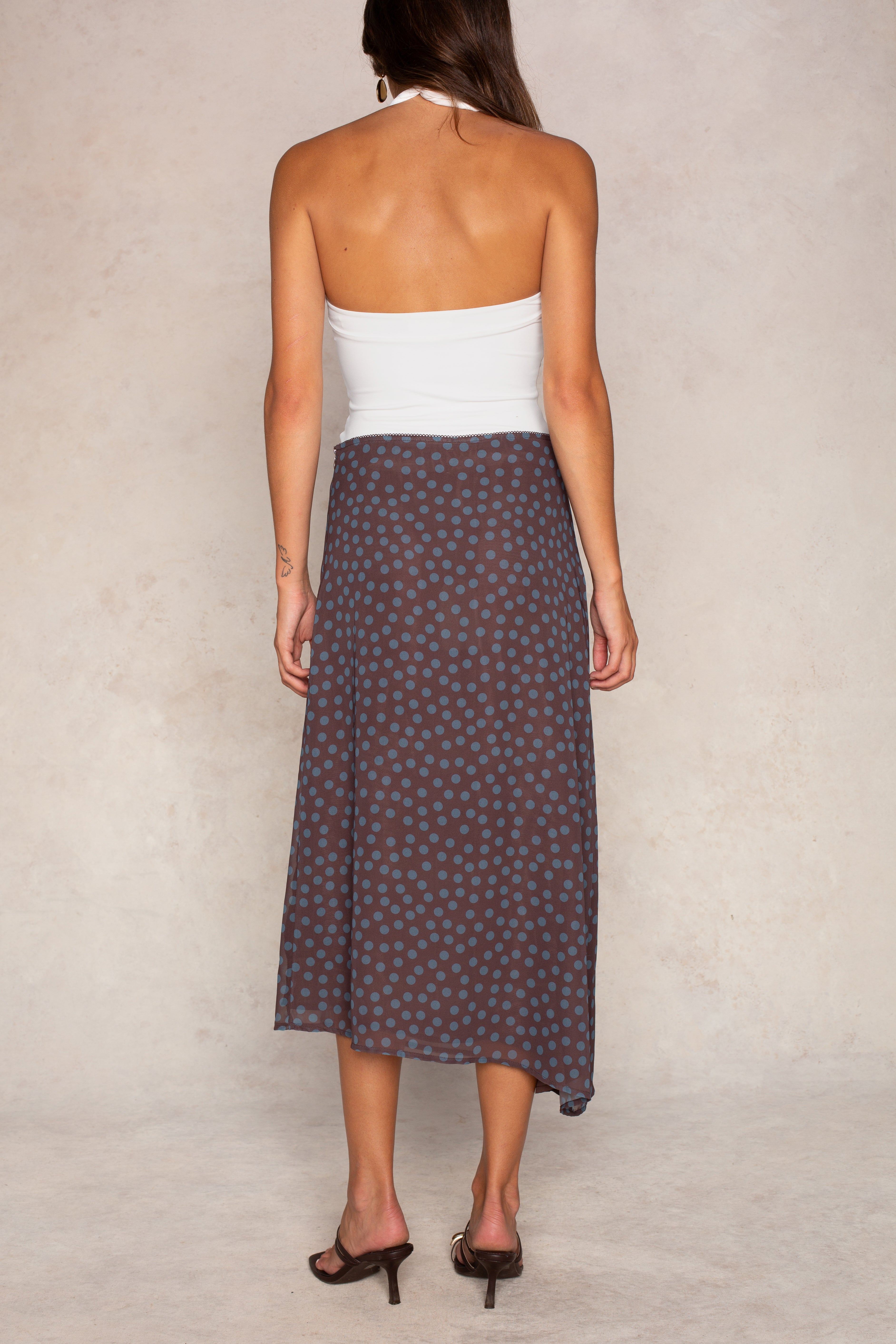 Millie Asymm Midi Skirt