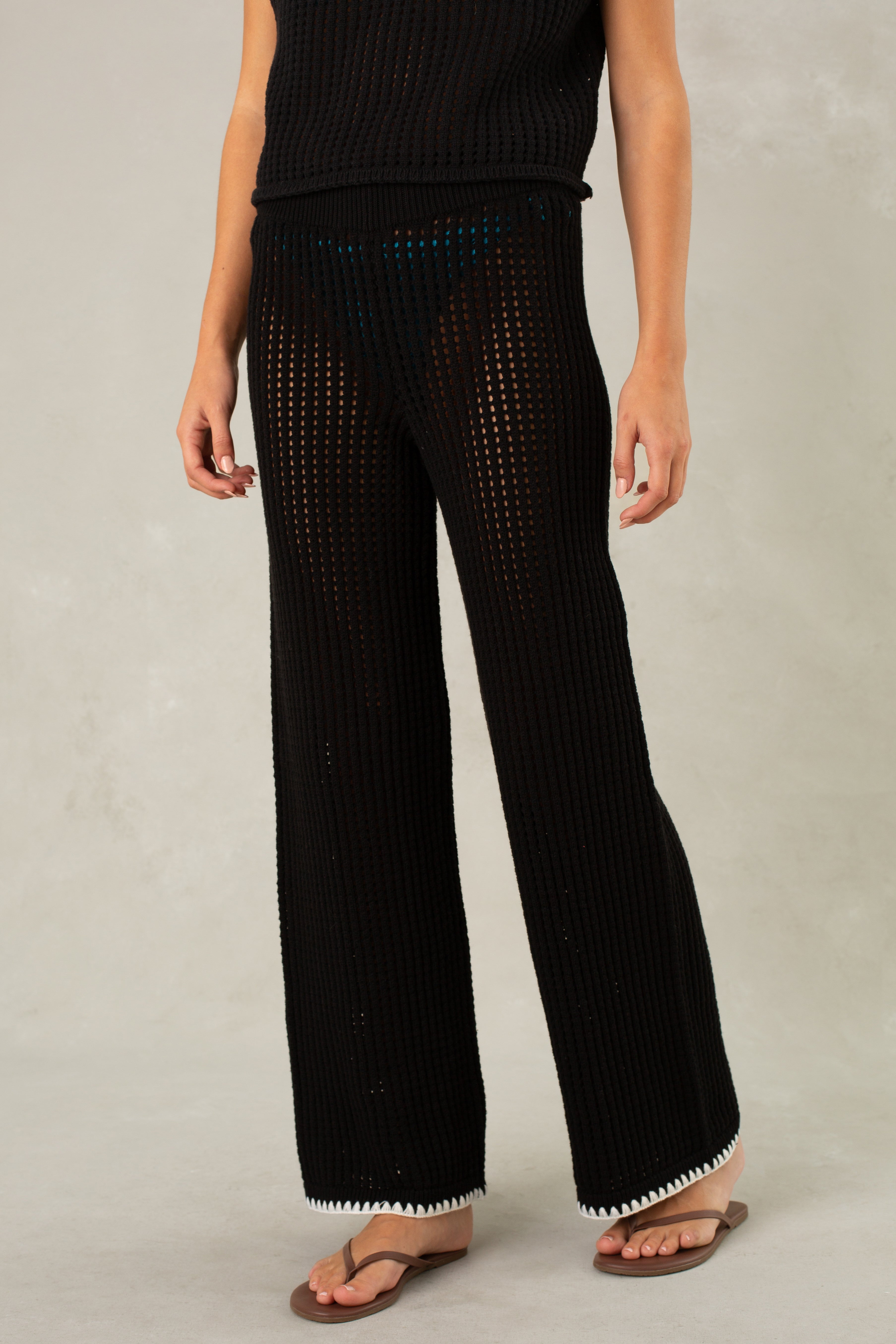 Eileen Crochet Cover-Up Pant