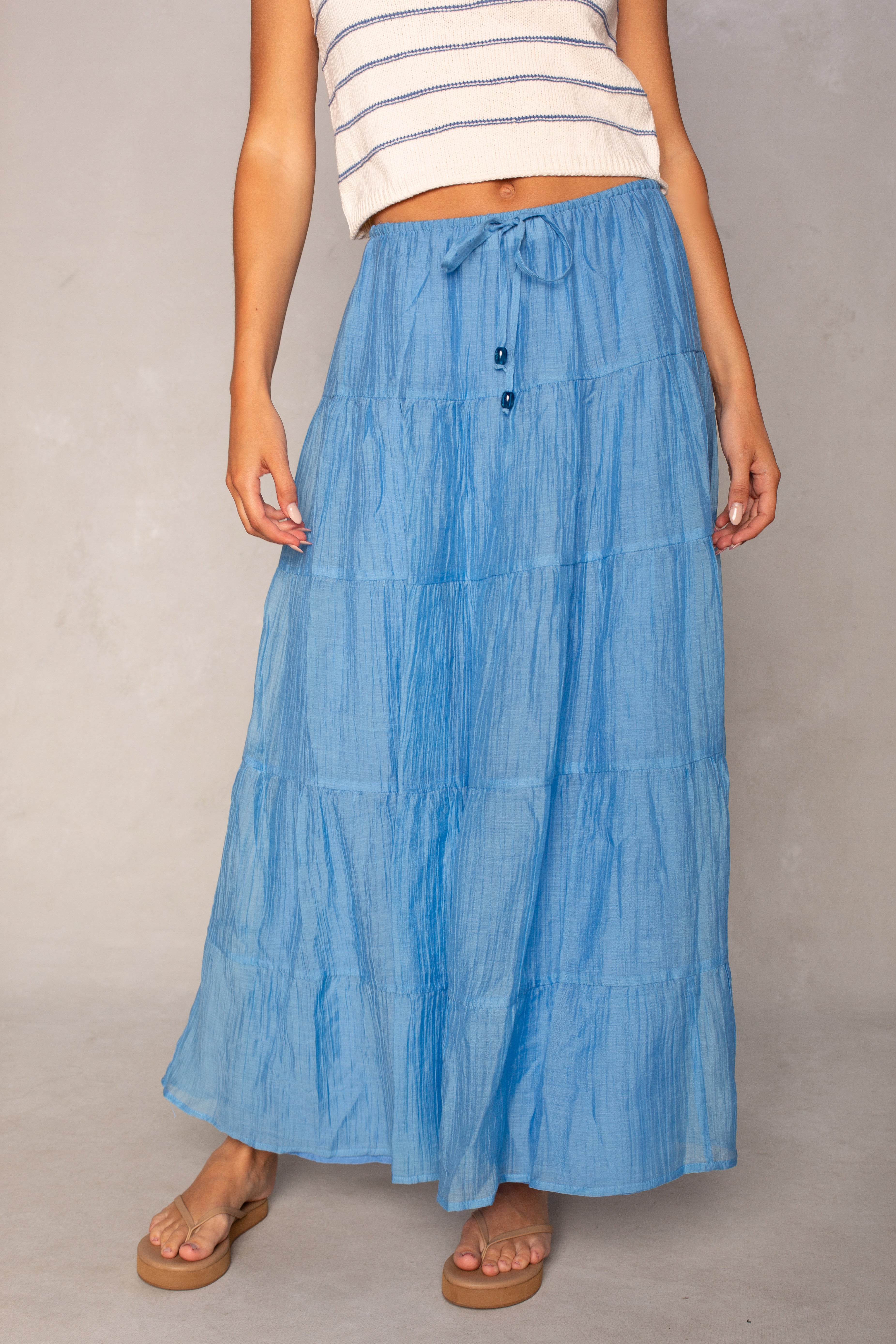 Laney Tiered Maxi Skirt