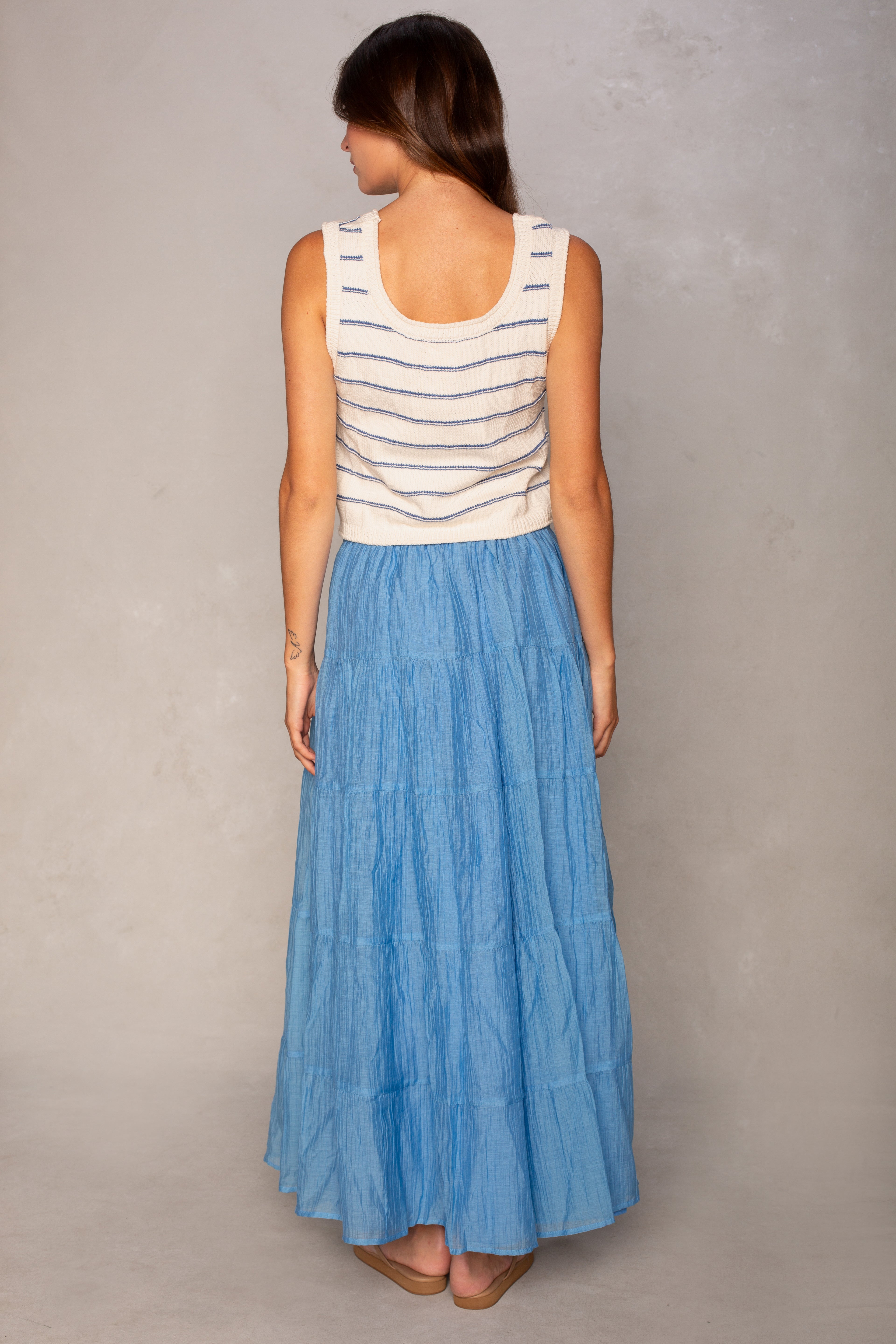 Laney Tiered Maxi Skirt
