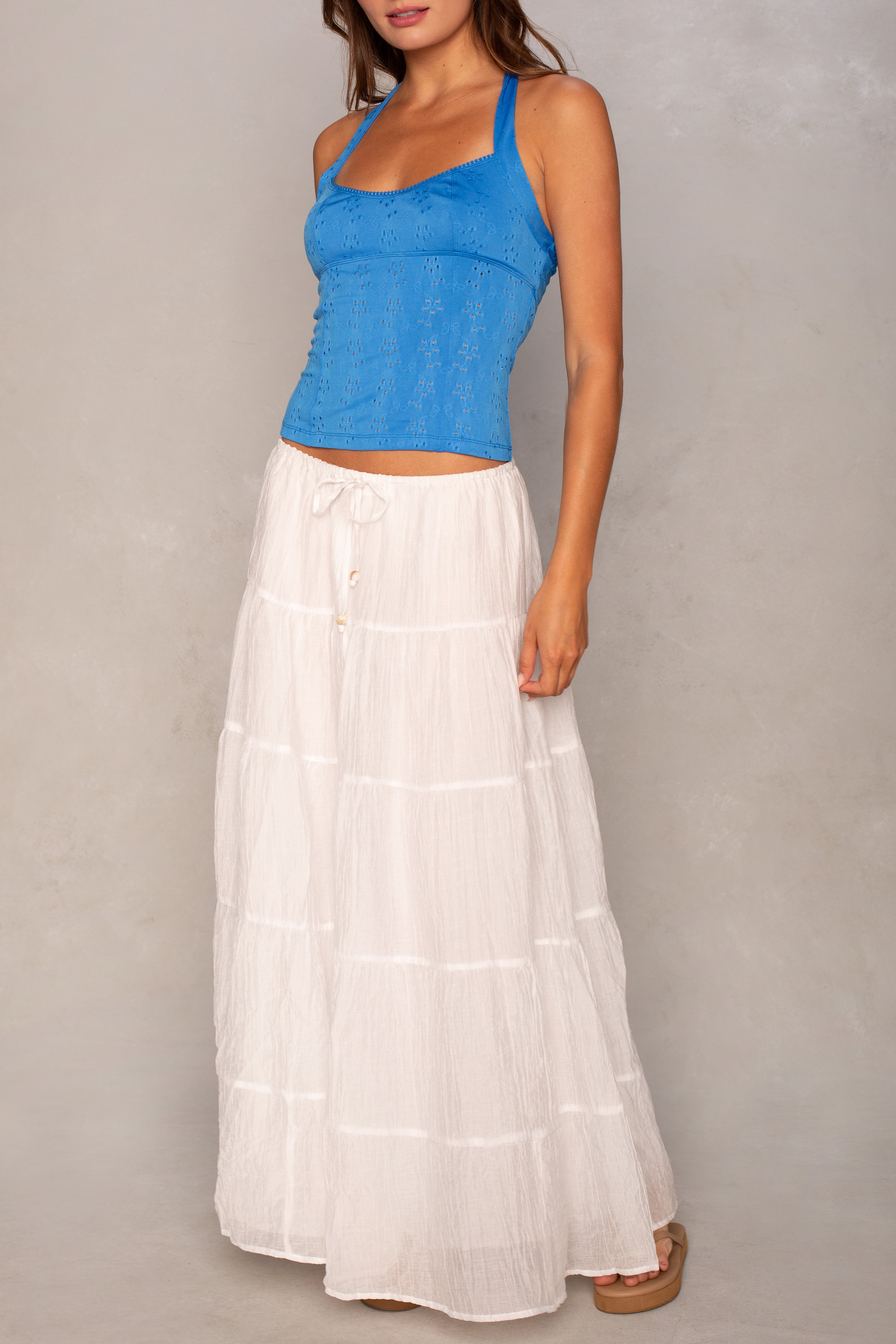 Laney Tiered Maxi Skirt