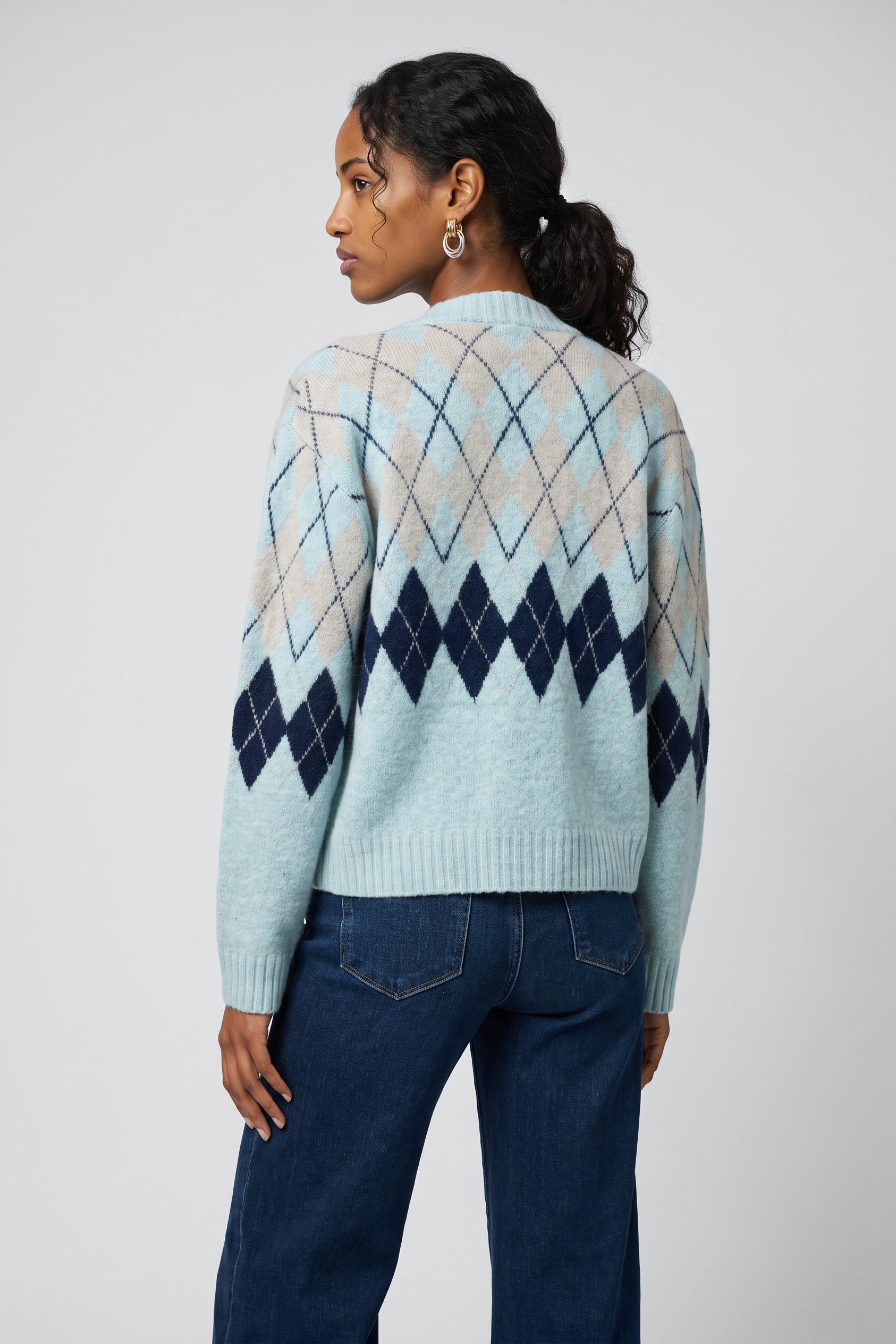 Brady Argyle Cardigan