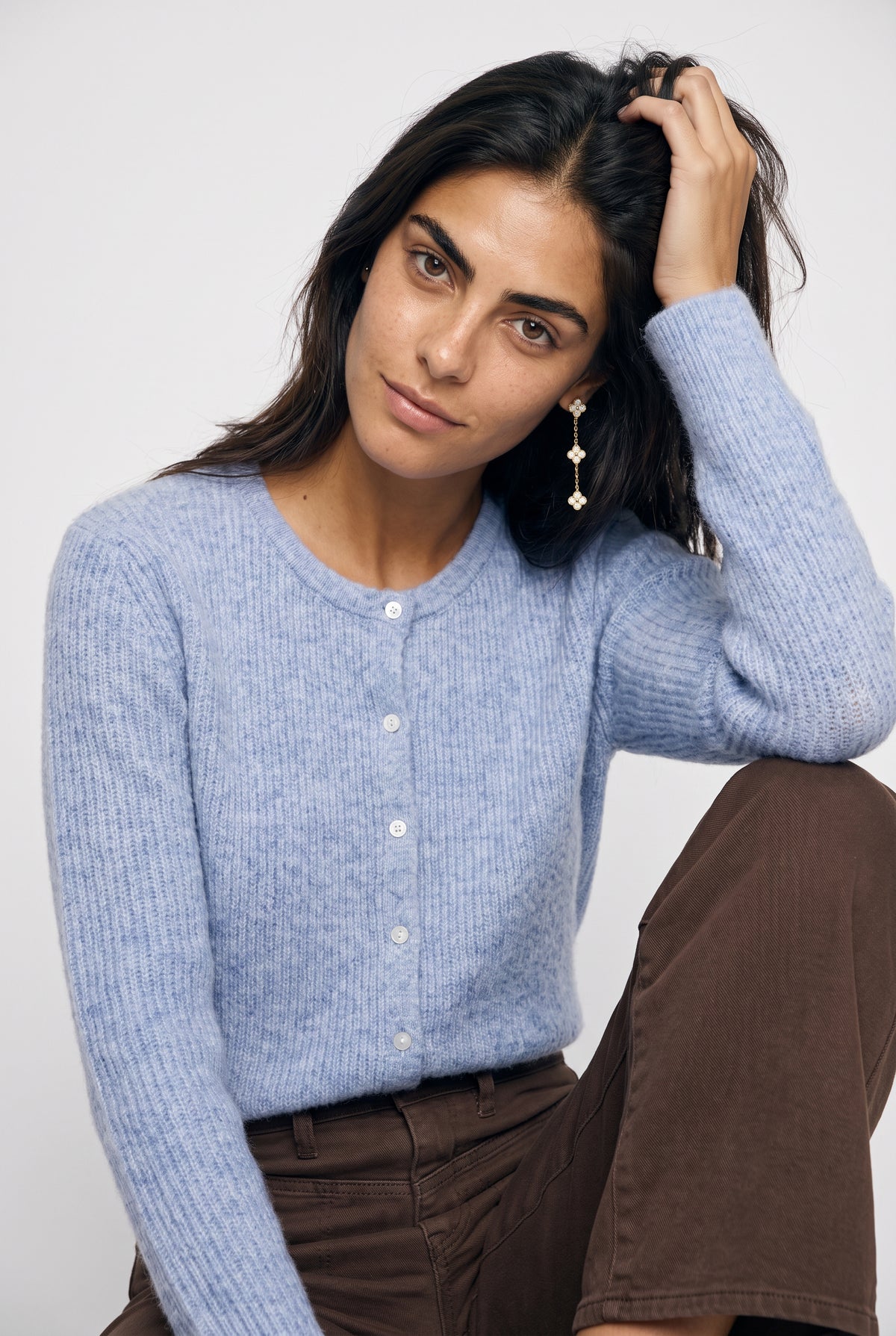 Mandy Cardi In Light Blue
