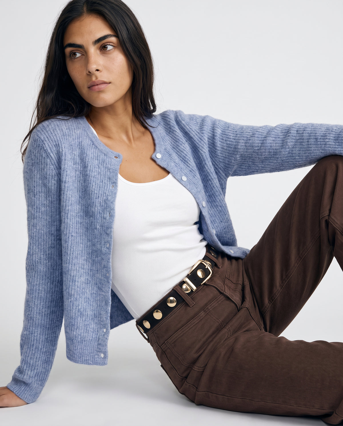 Mandy Cardi In Light Blue
