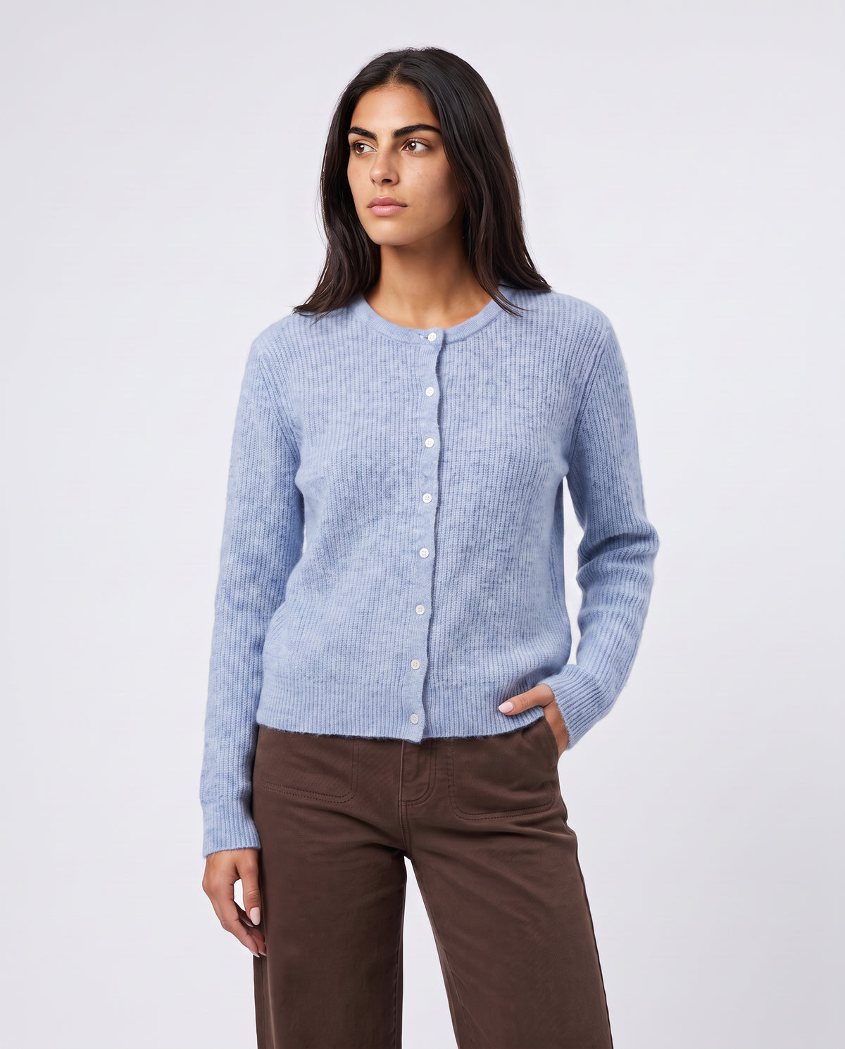 Mandy Cardi In Light Blue