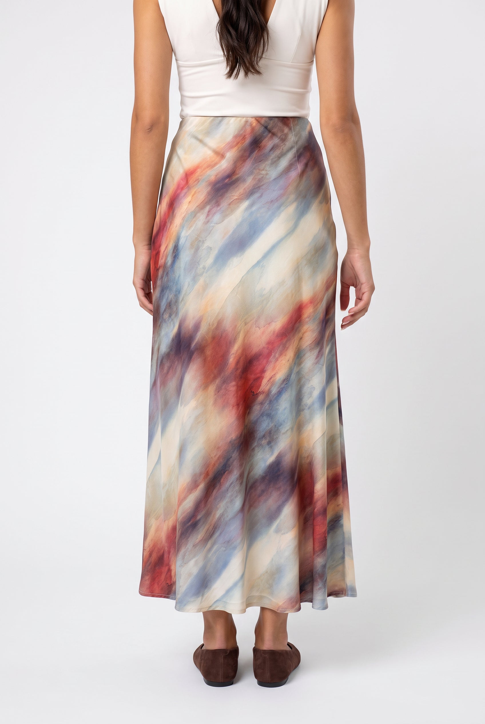 Emilia Satin Skirt
