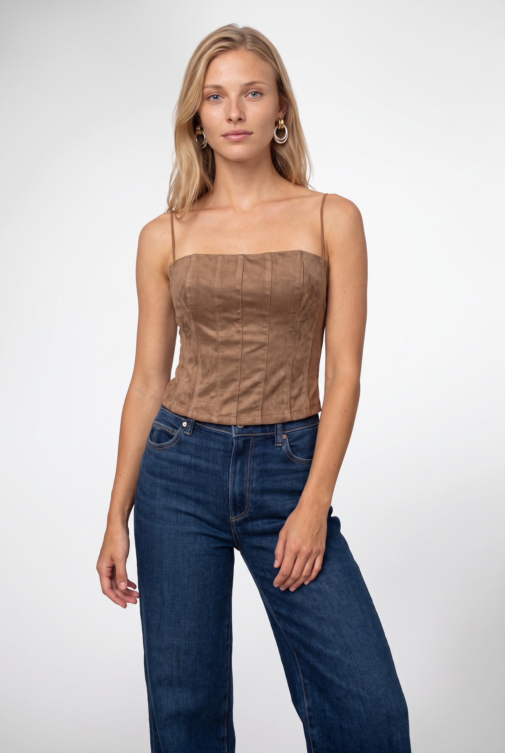 Junie Cami In Tan