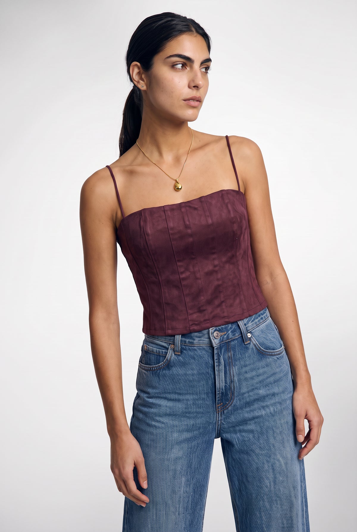 Junie Cami In Wine