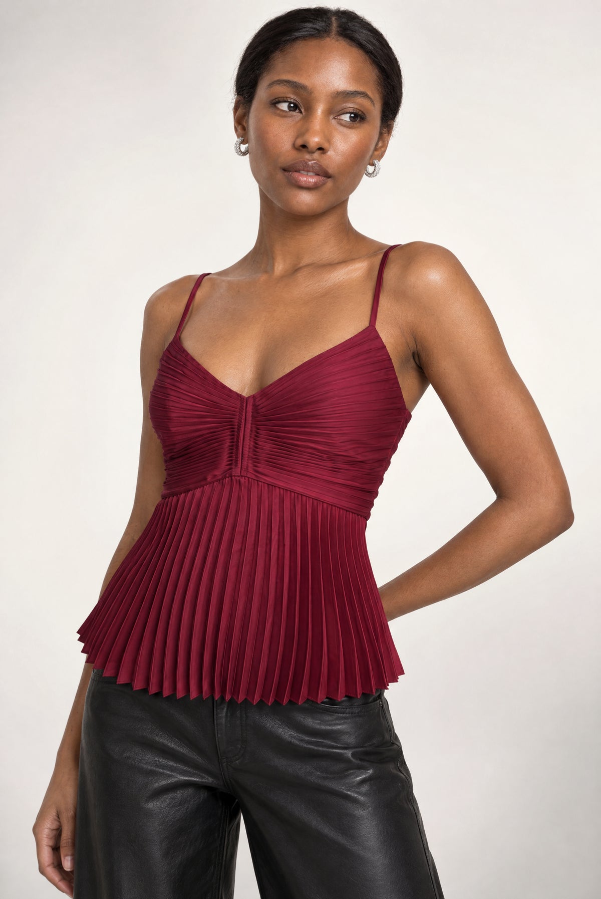 Blythe Top In Wine