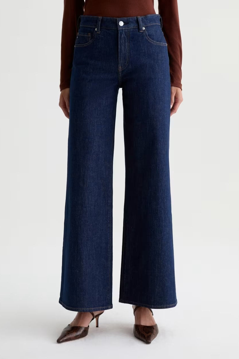 Saige Wide Leg Jean In Azura