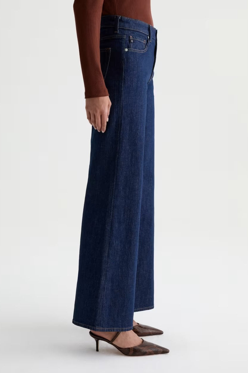 Saige Wide Leg Jean In Azura