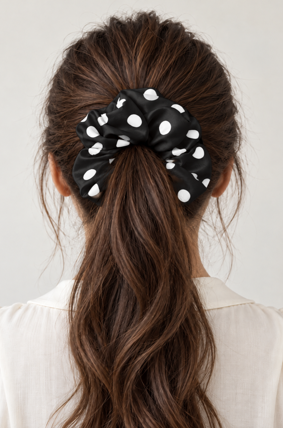 Polka Scrunchie