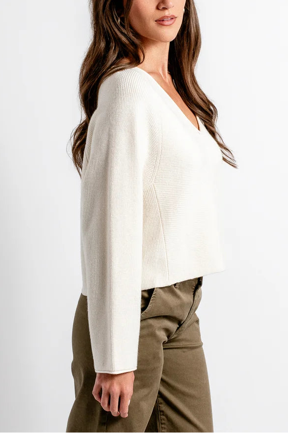 Asima Vneck In Cream